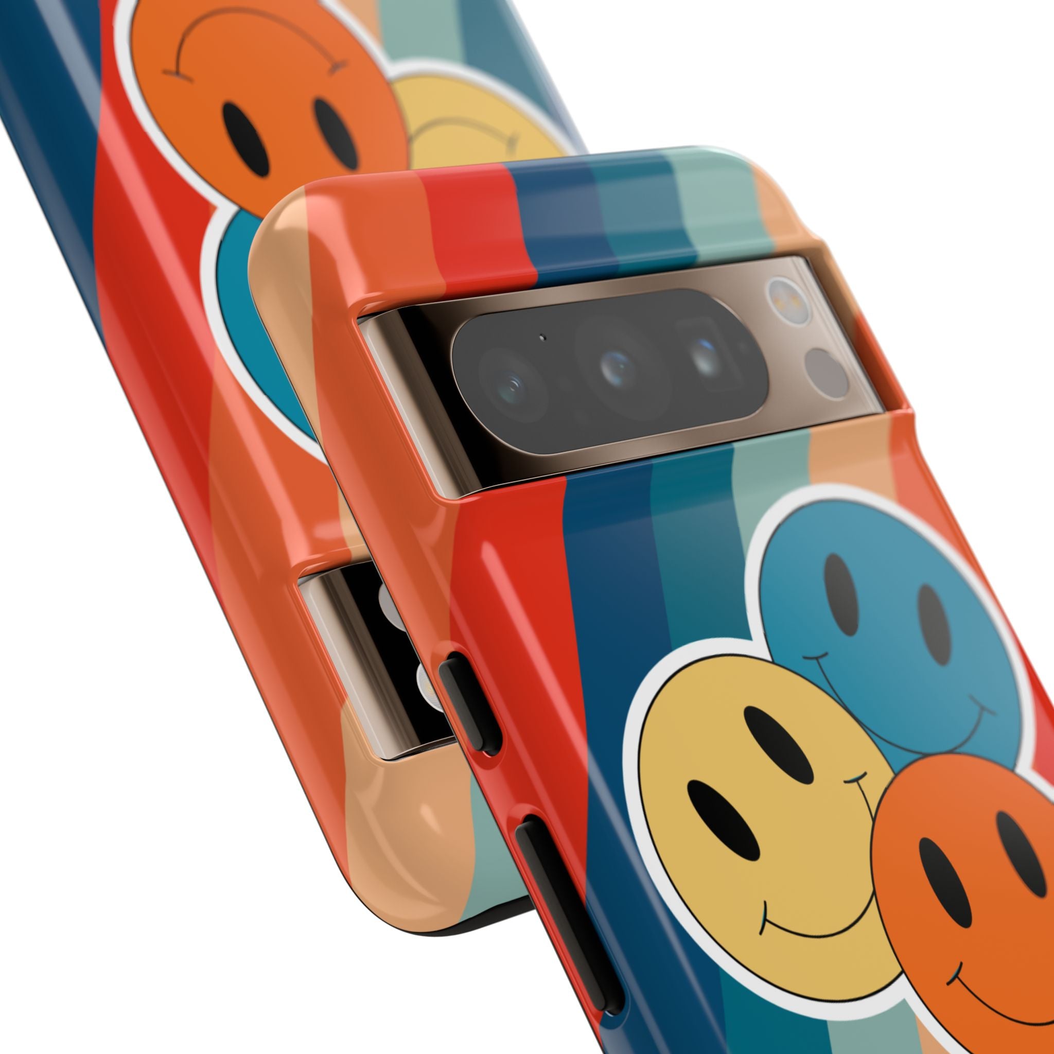 Retro Smiley Harmony - Google Pixel Case