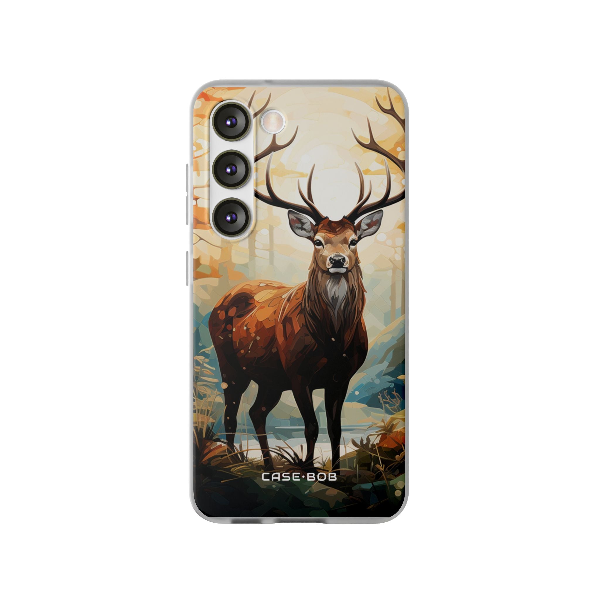 Glowing Stag Samsung S23 Case - Soft