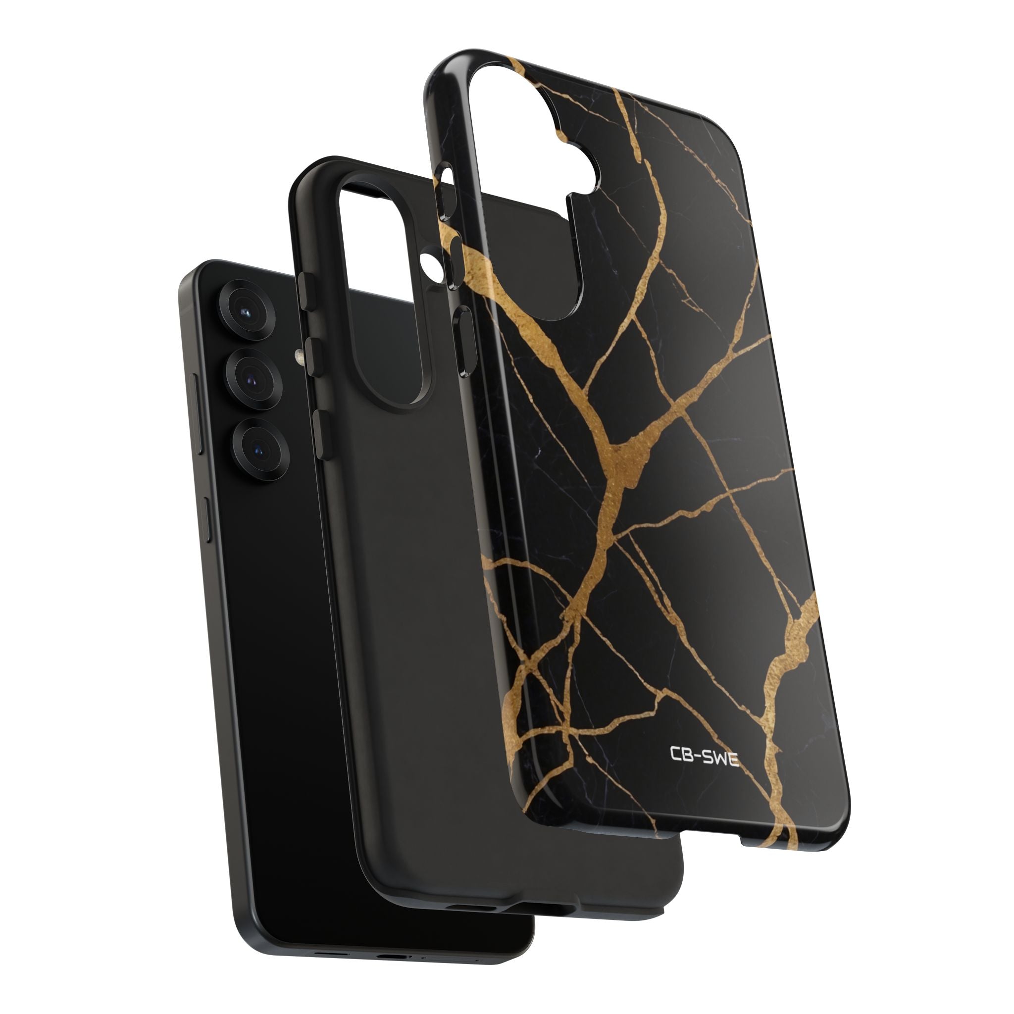 Golden Veins Twist - Samsung Case