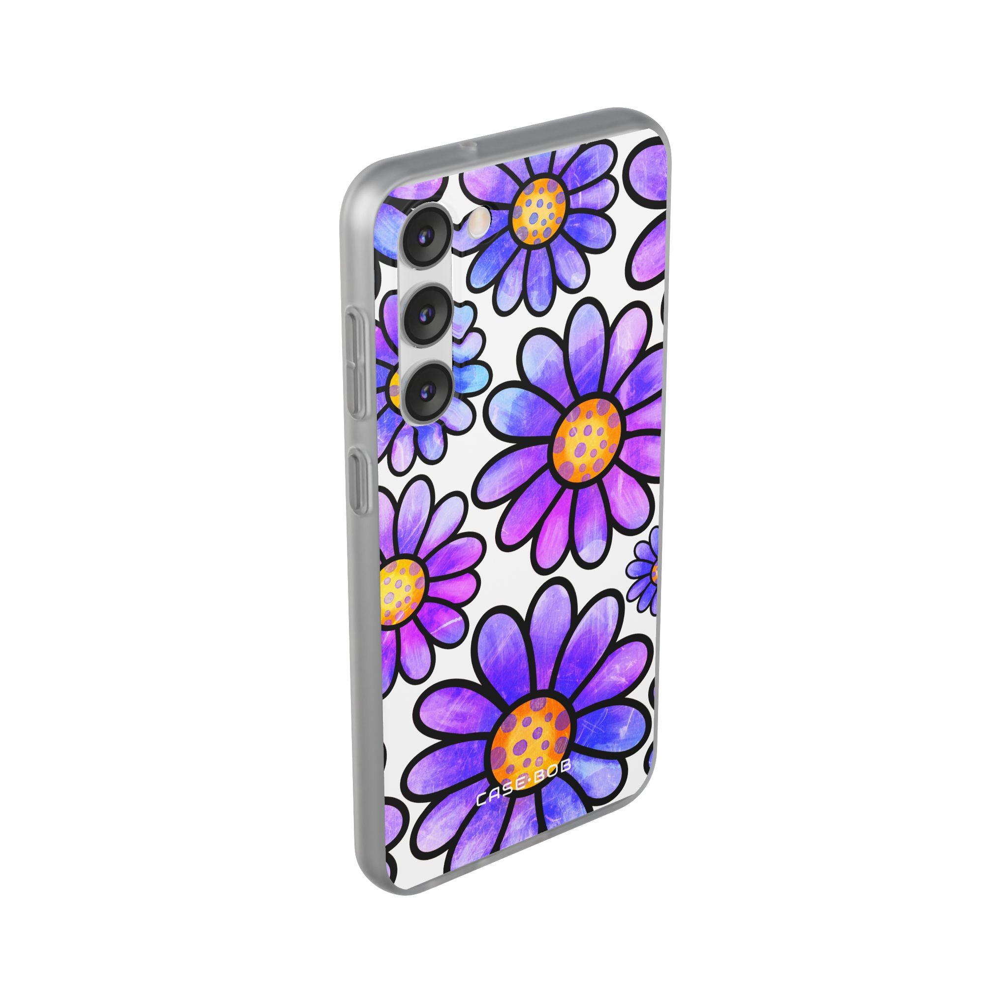 Polka Dot Blooms Samsung S23 Plus Case - Soft