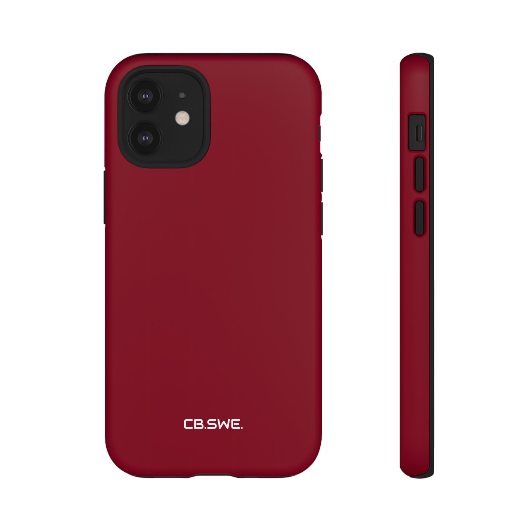 Burgundy iPhone Case - Tough