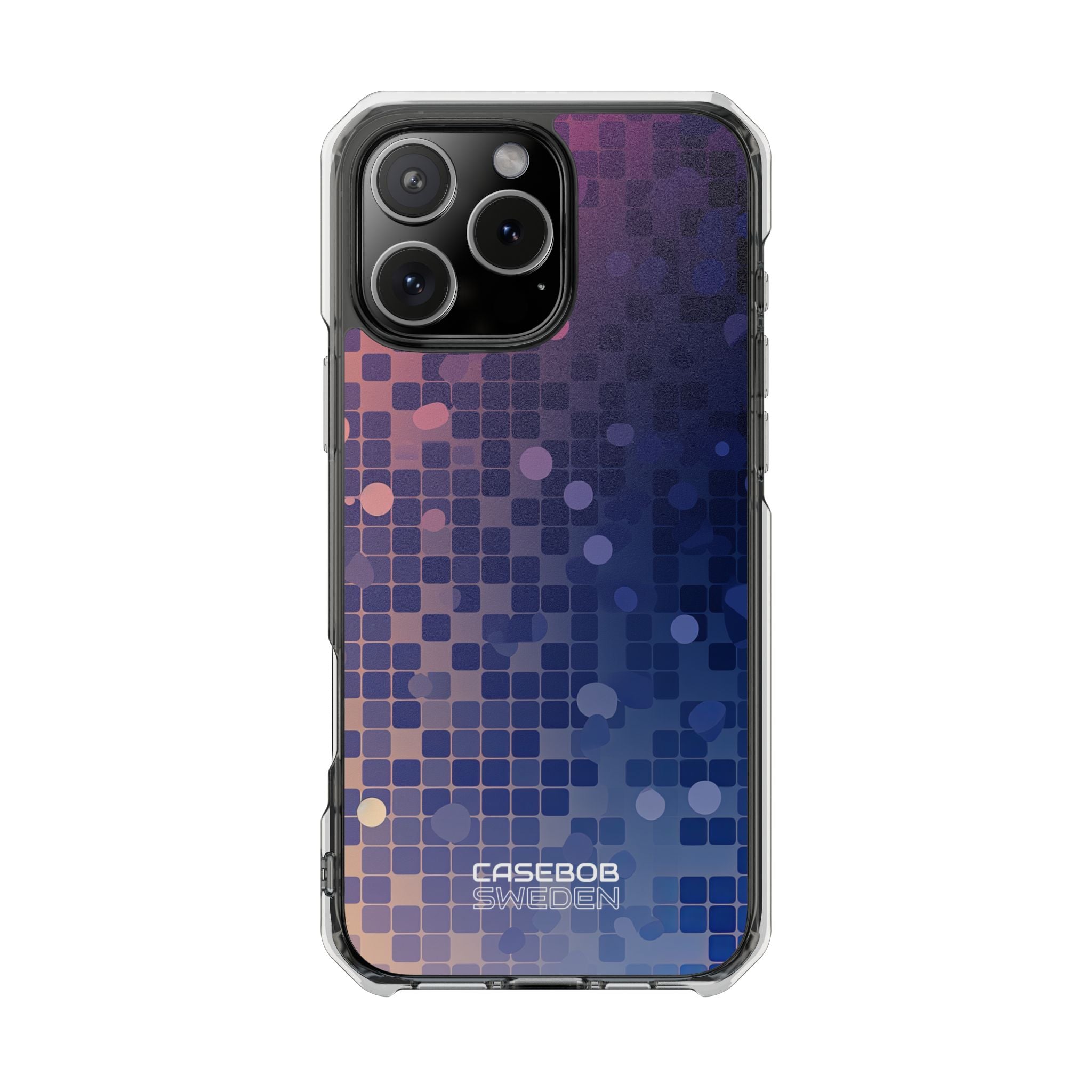 Vibrant Pixel Bloom iPhone 16 - Impact Clear+