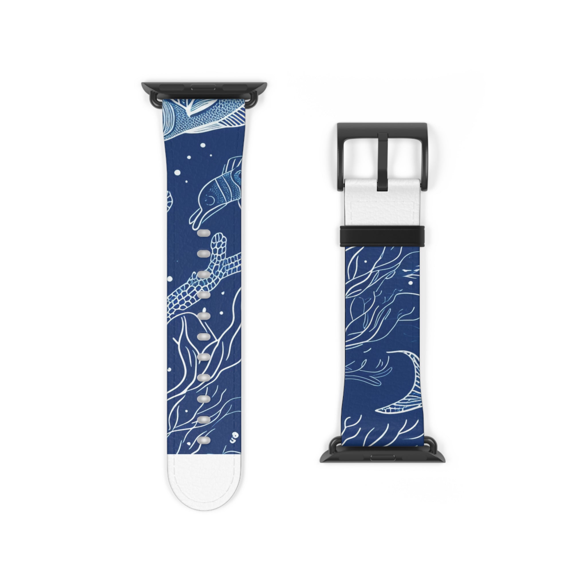 Blue Scale Reef - Watch Band