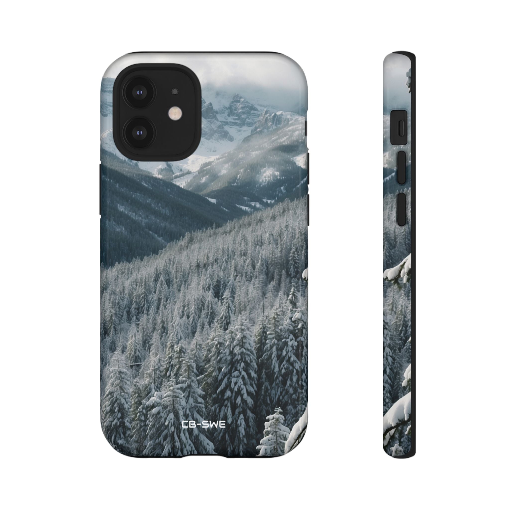 Snow Covers Peaks - iPhone Case