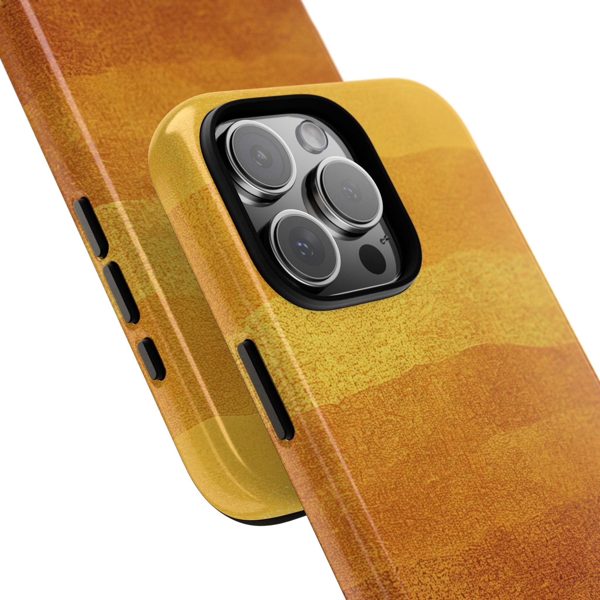 Golden Horizon Layers iPhone 16 - Resistente