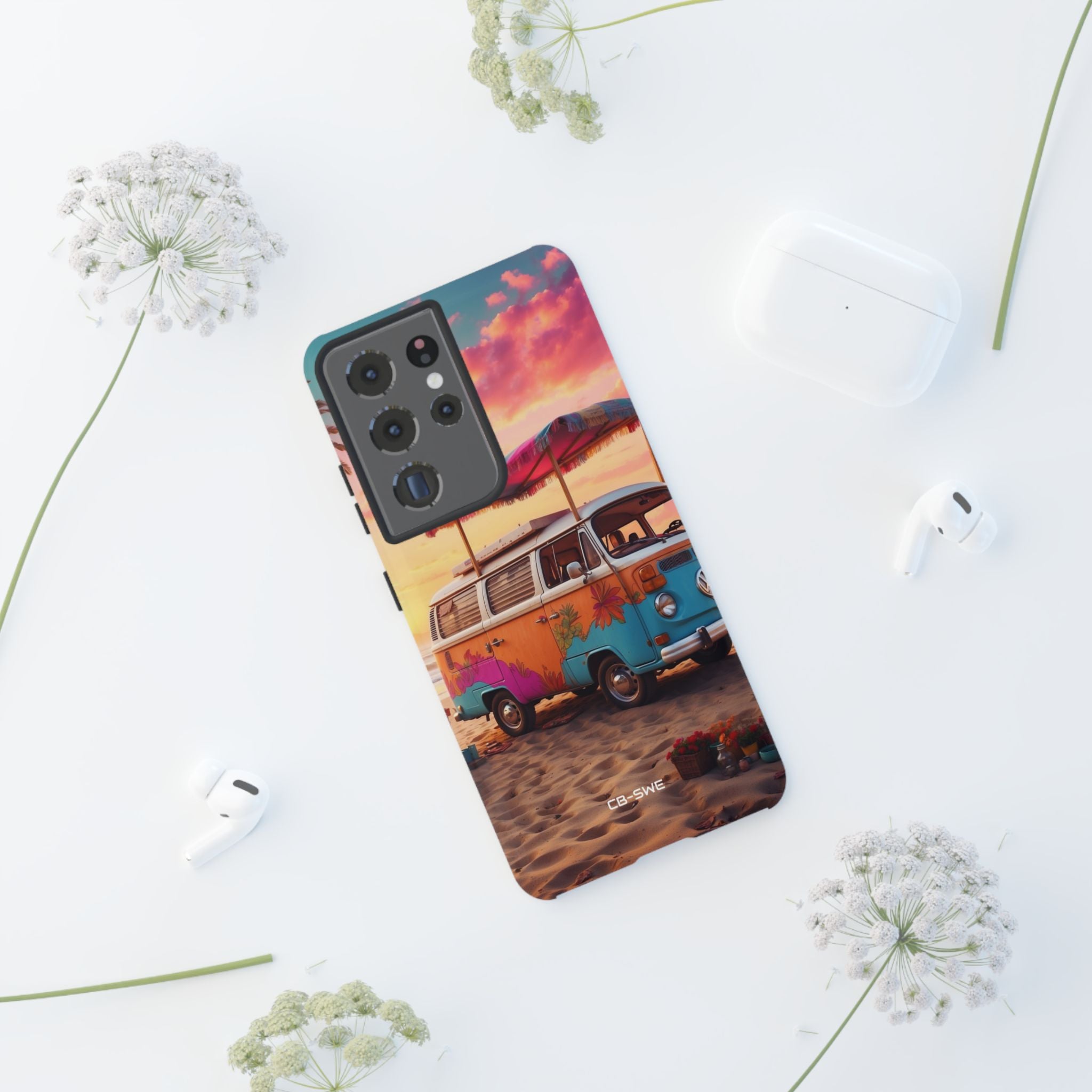 **Van Rests at Shore** - Samsung Case