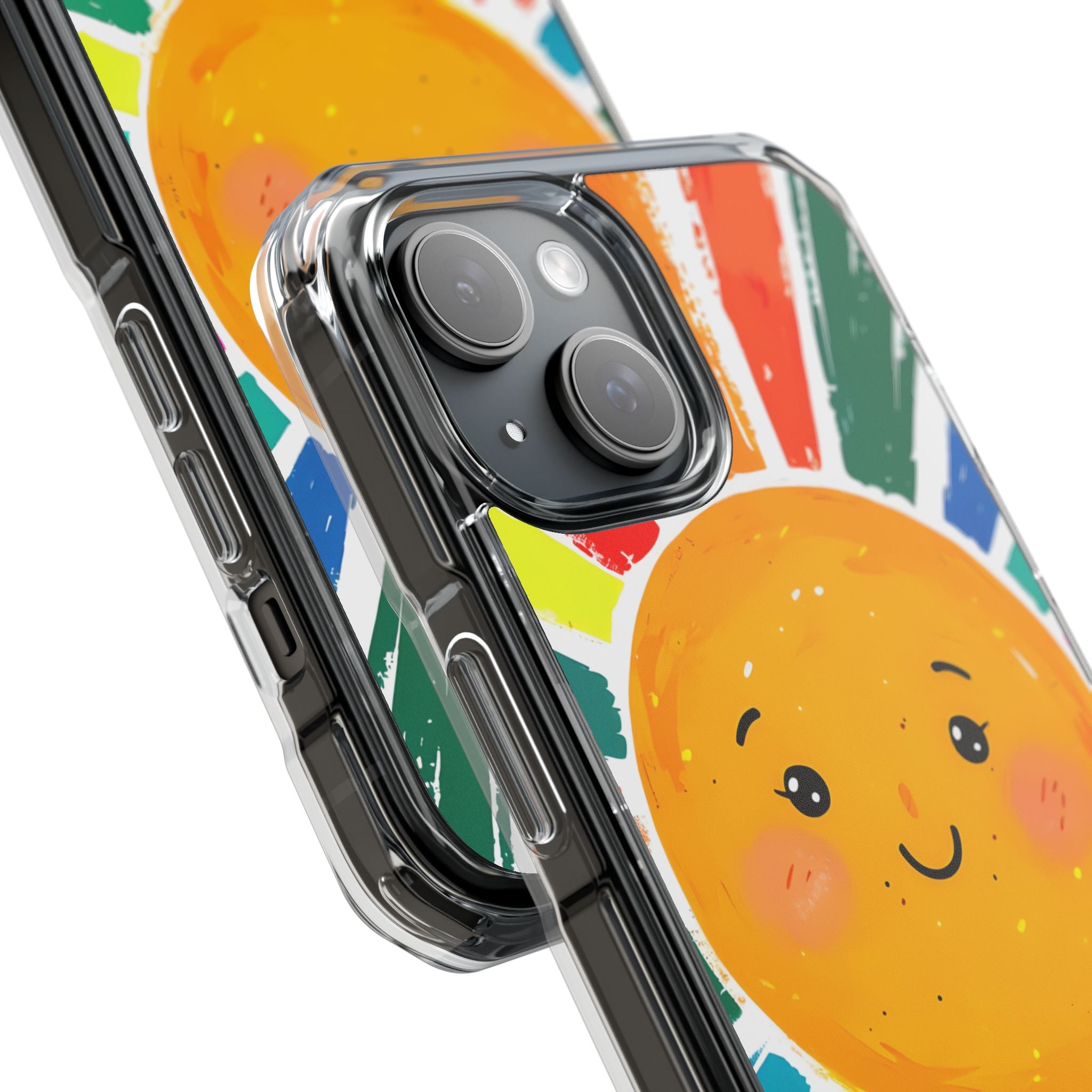 Radiant Smiling Sun iPhone Case - Impact