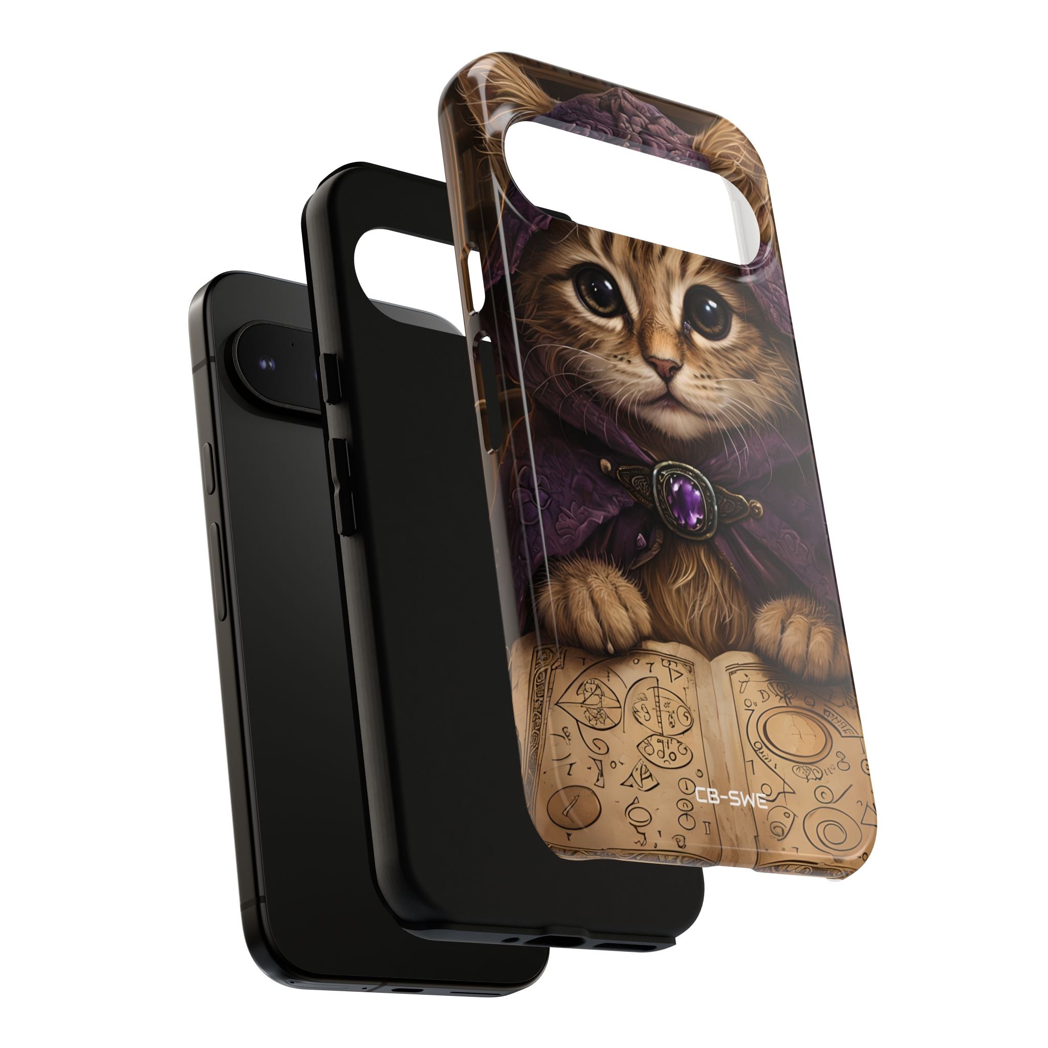 Mystical Wizard Cat - Google Pixel Case