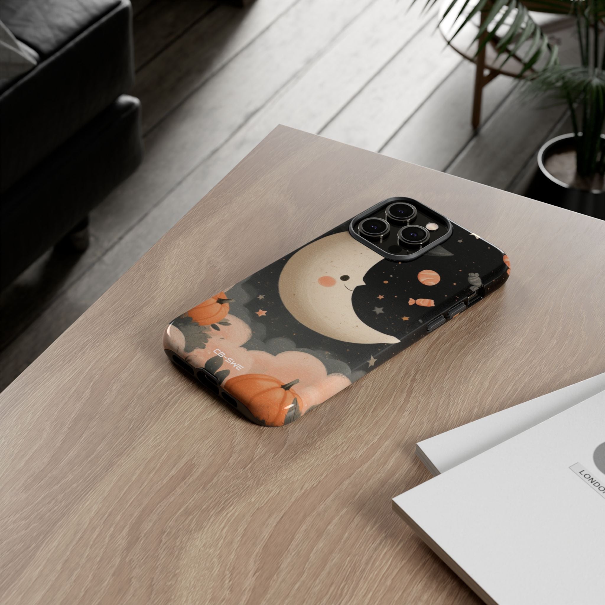 Pumpkin Smiles Shine - iPhone Case