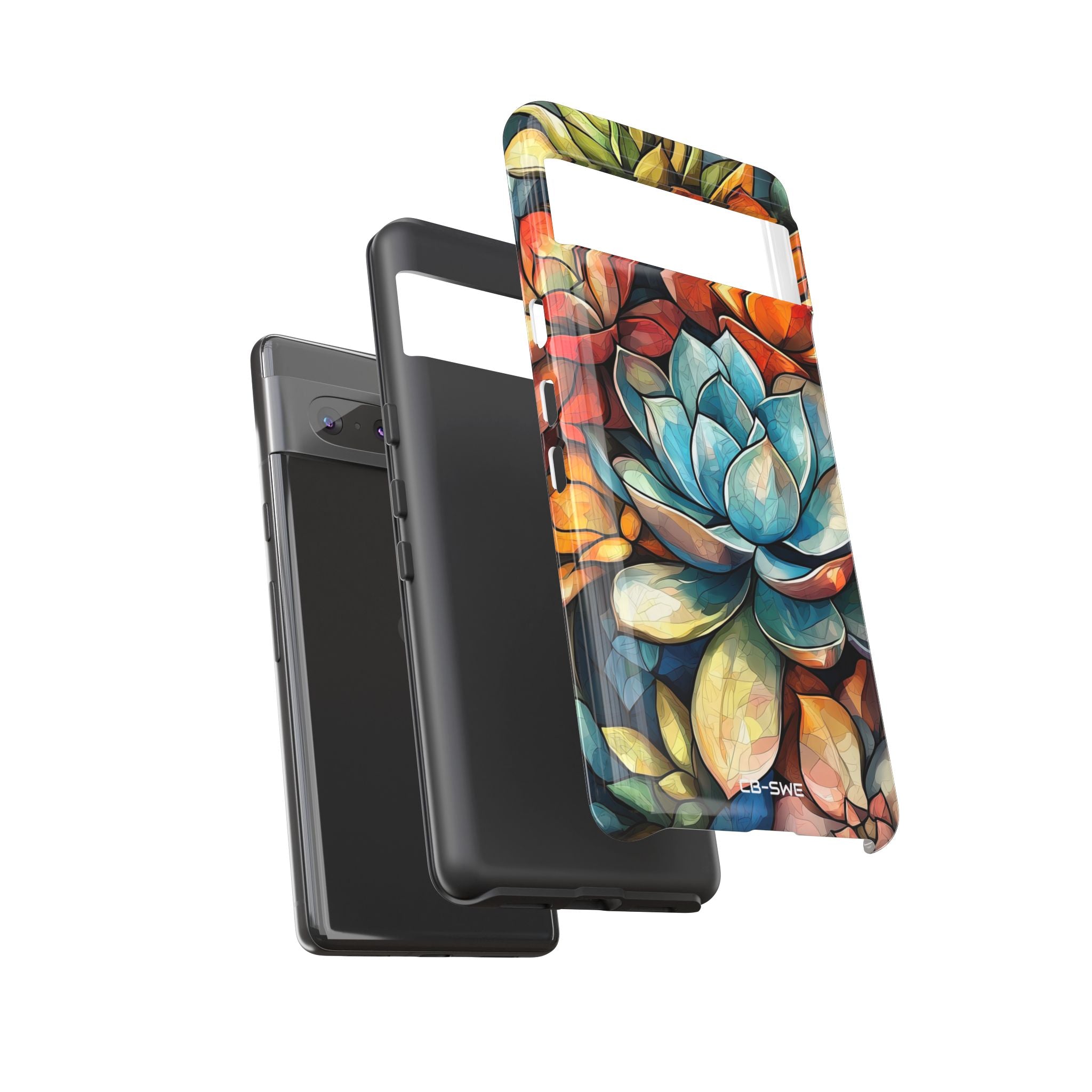 Vibrant Succulent Garden - Google Pixel Case