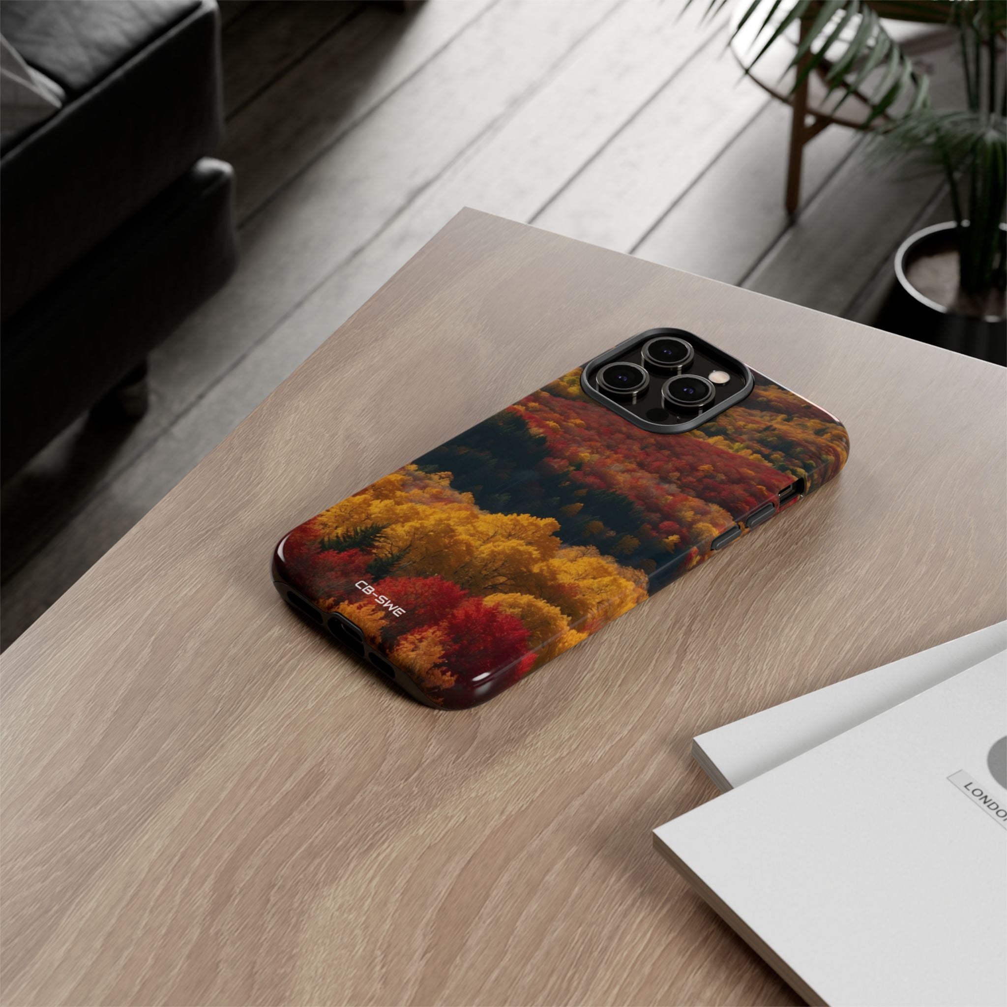 **Autumn Leaves Dance** - iPhone Case
