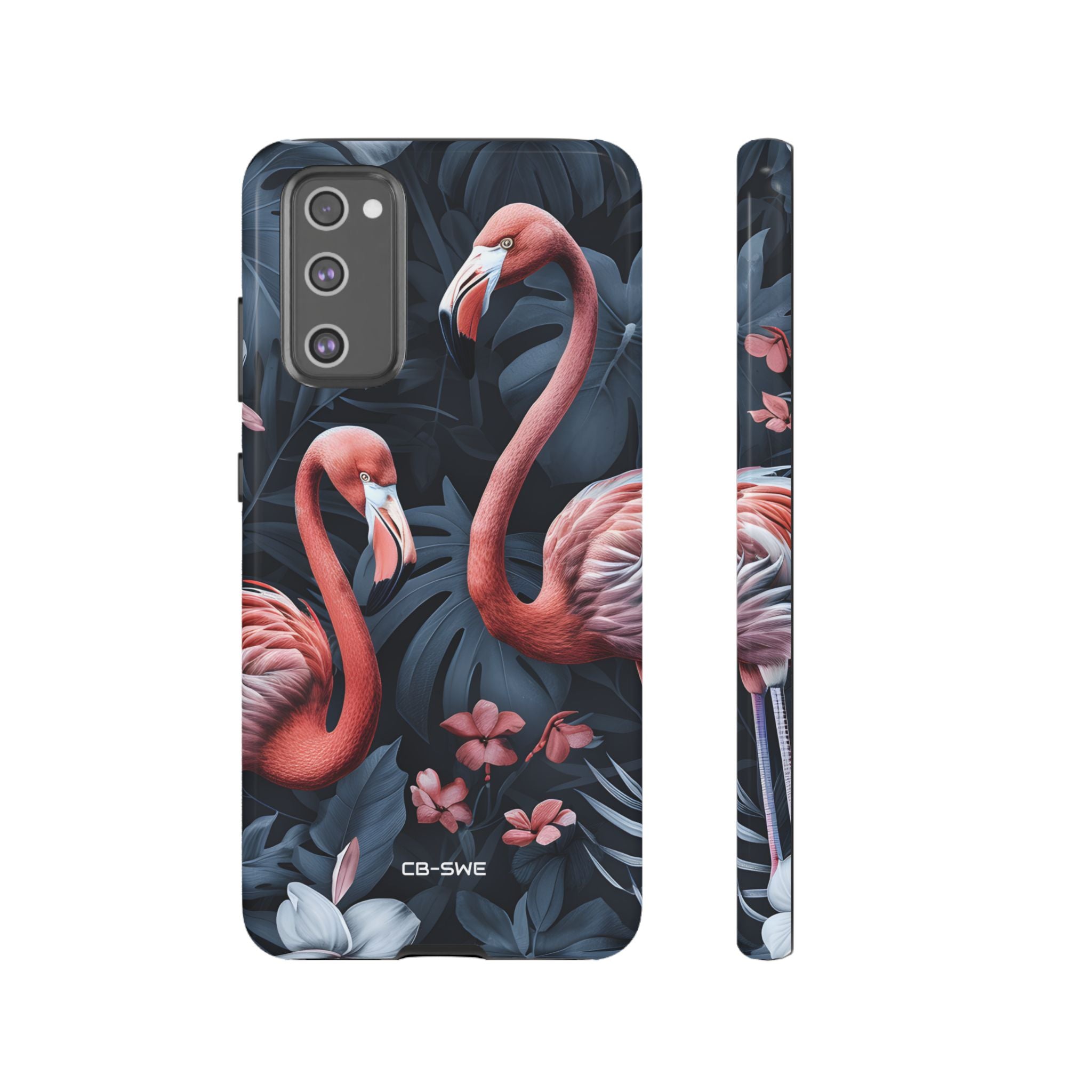 Flamingos Embrace Nature - Samsung Case