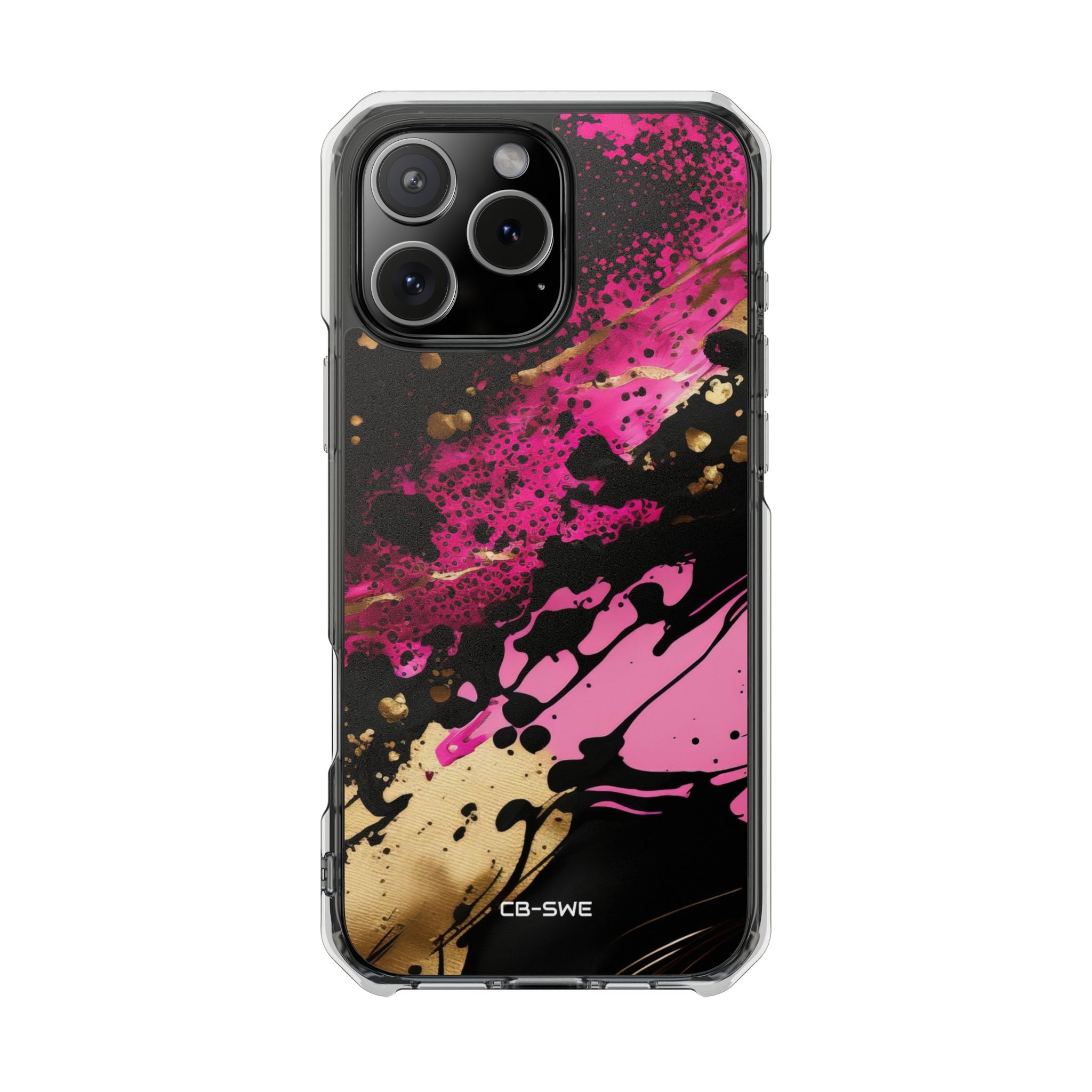 Dynamic Splatter Elegance iPhone Case - Impact