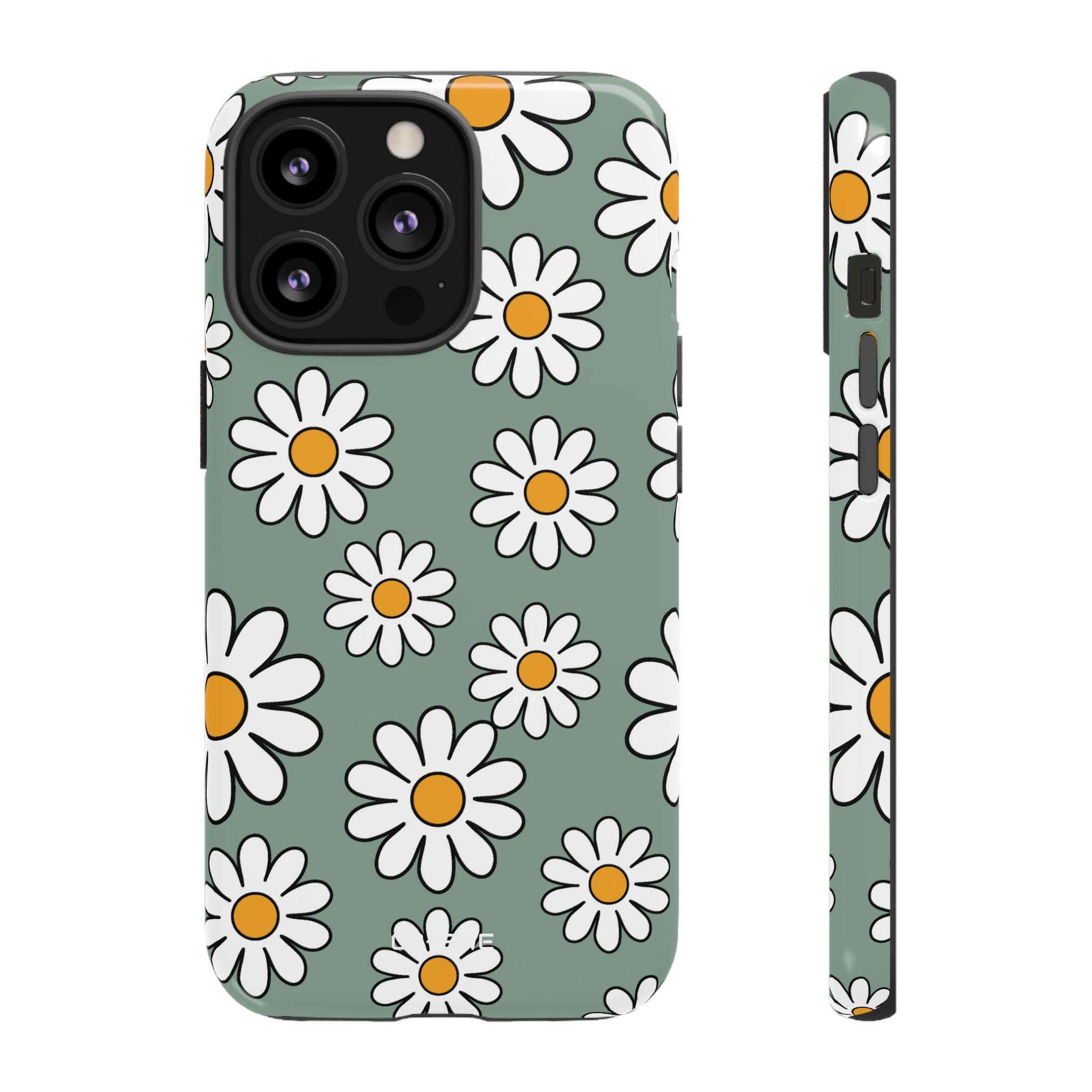 Daisies Dance Playfully - iPhone Case