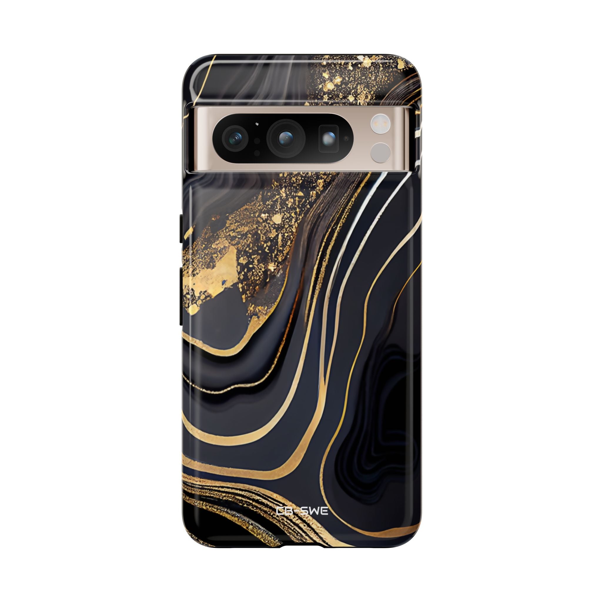 Elegant Gold Streams - Google Pixel Case