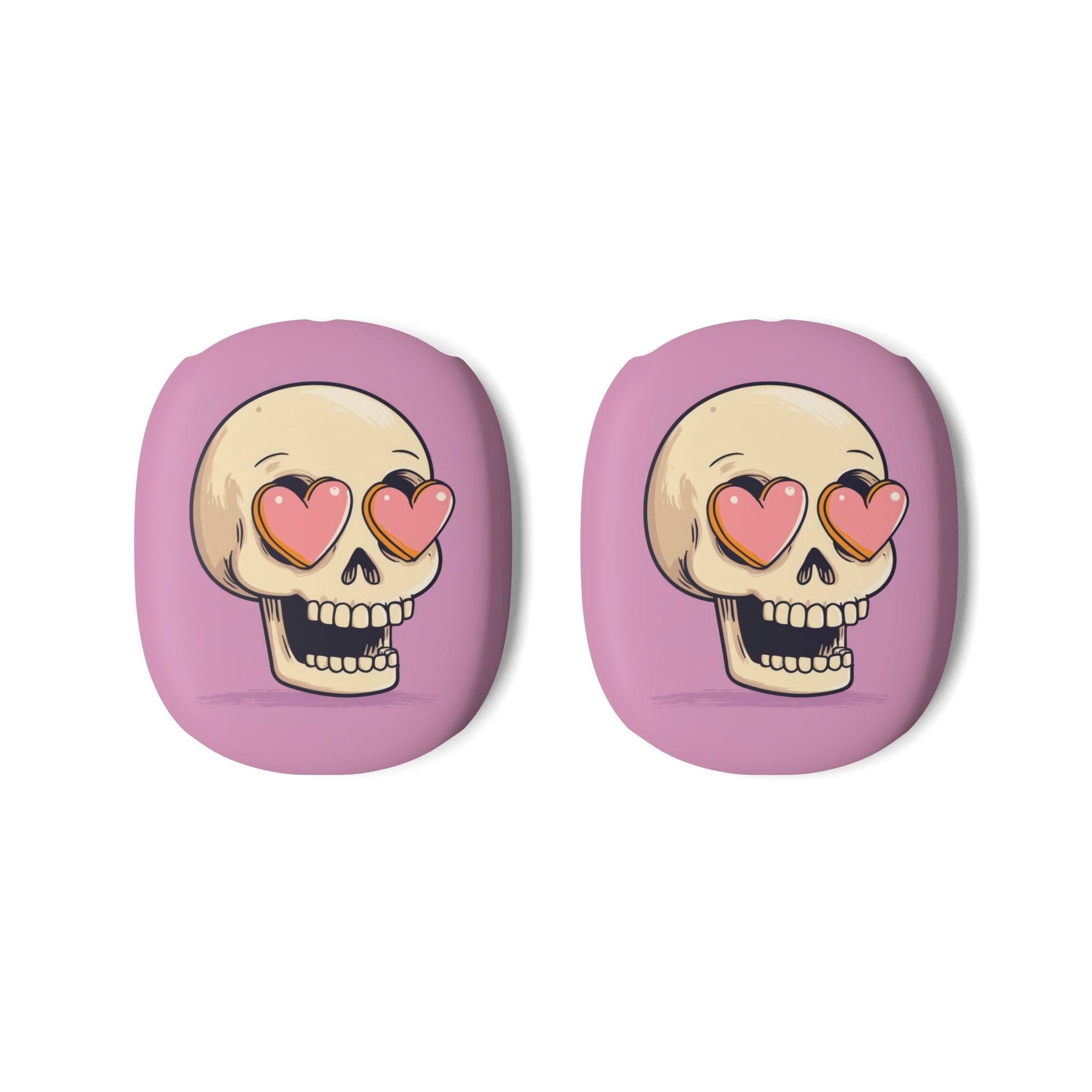 Heart Eyes Skull - AirPod Max Case