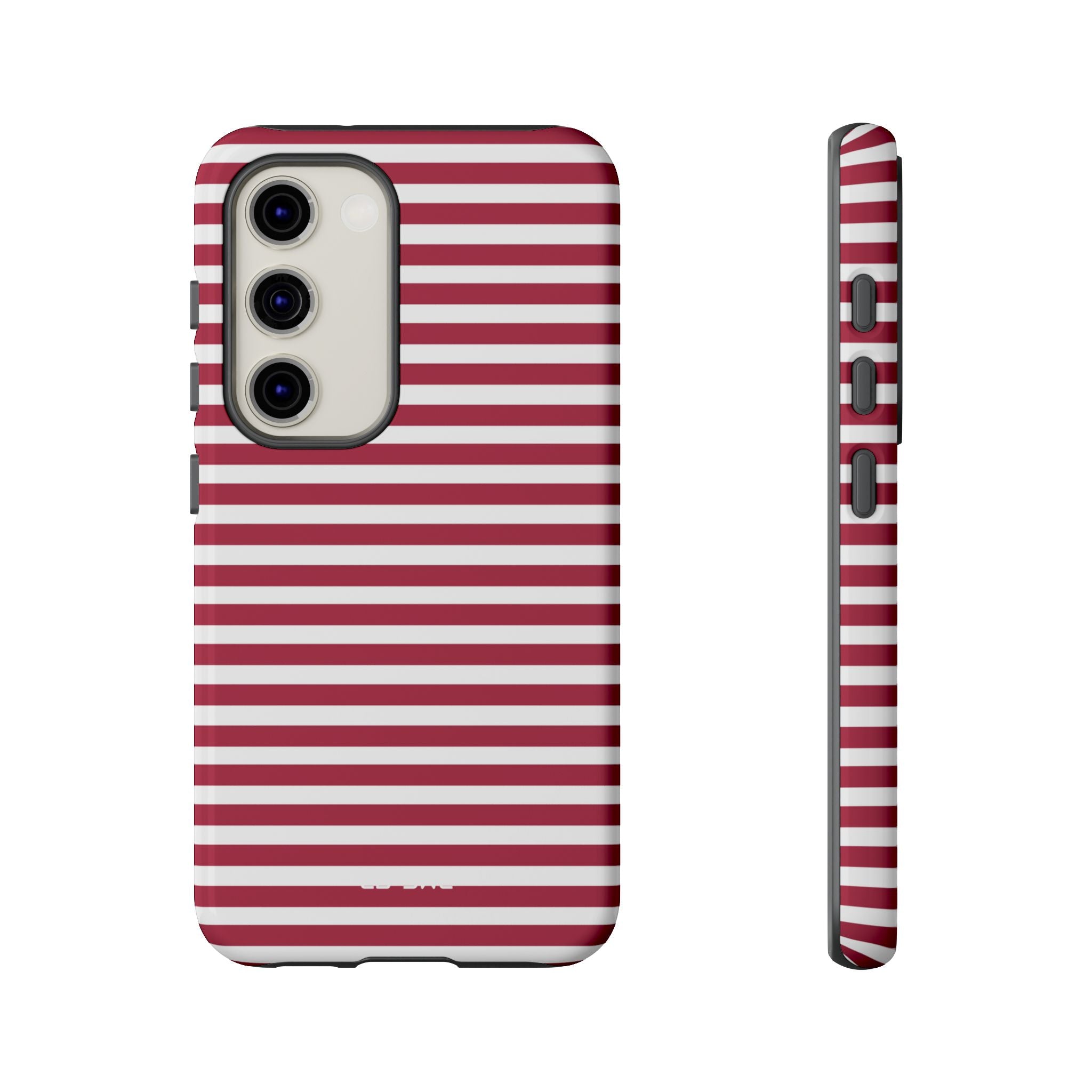 Crimson Stripes Flow - Samsung Case