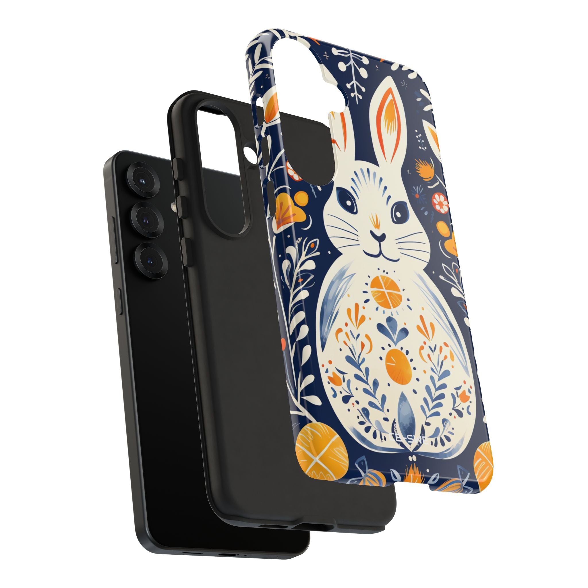 Floral Rabbit Joy - Samsung Case