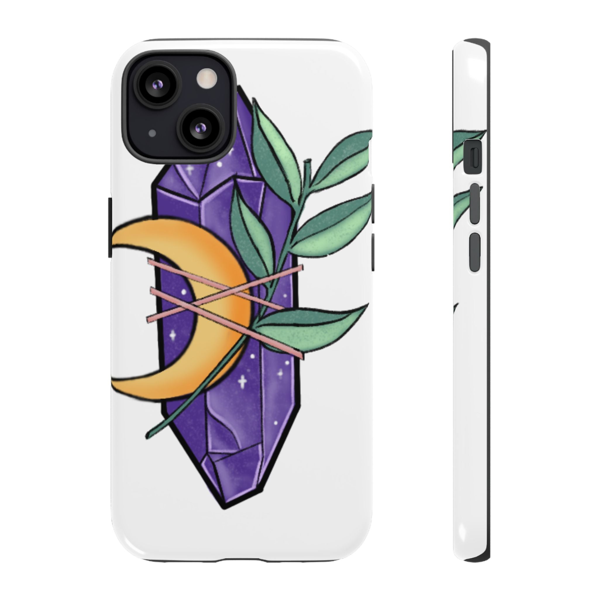 Mystical Moon Crystal - iPhone Case