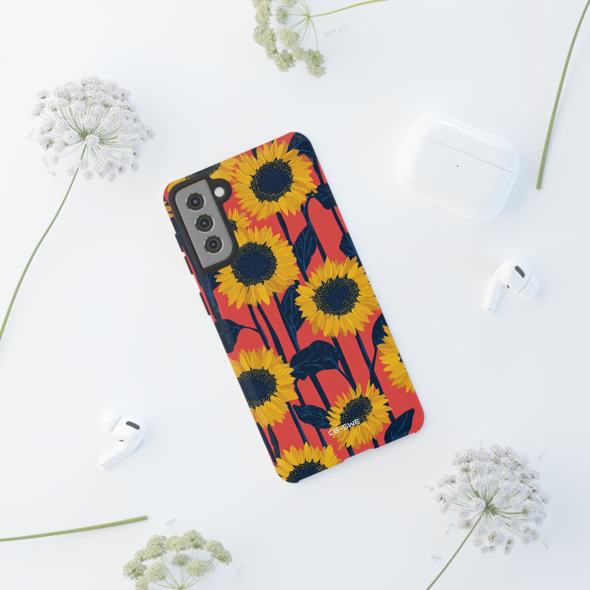 Vibrant Sunflower Rhythm - Samsung Case