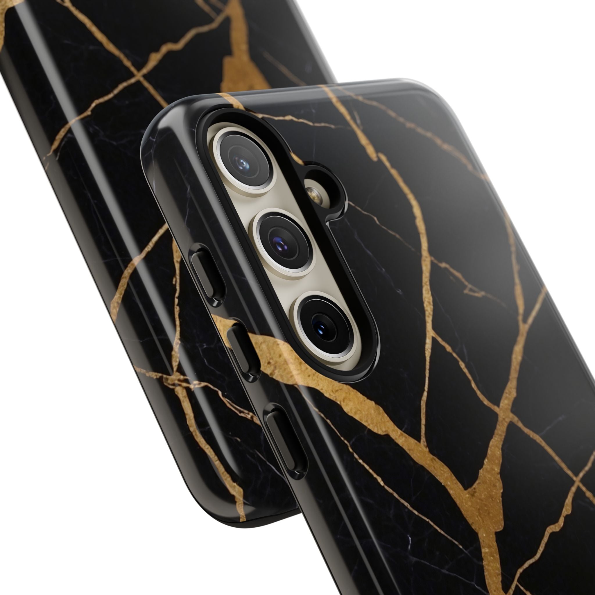 Golden Veins Twist - Samsung Case