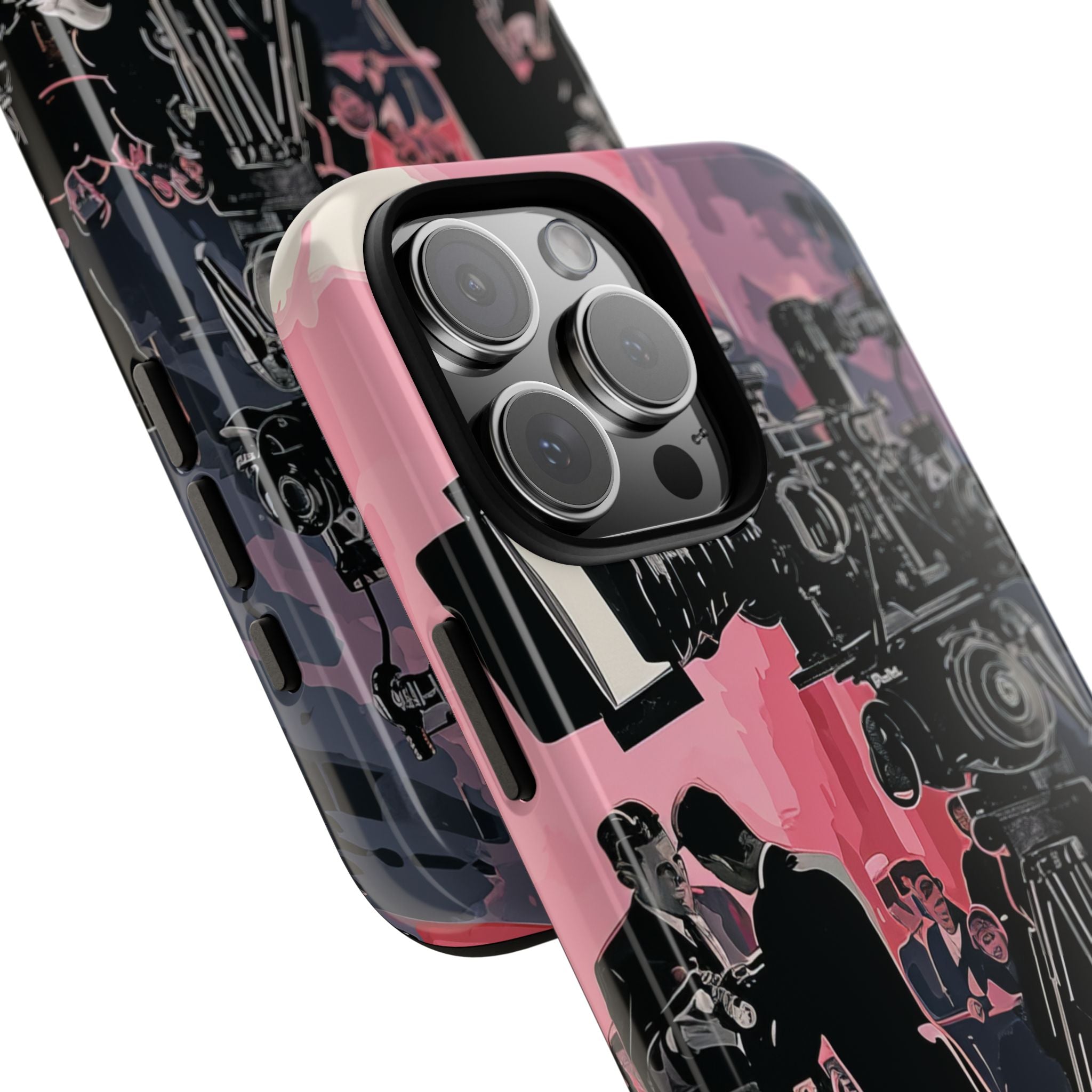 Vintage Cinema Dreams iPhone 16 - Tough
