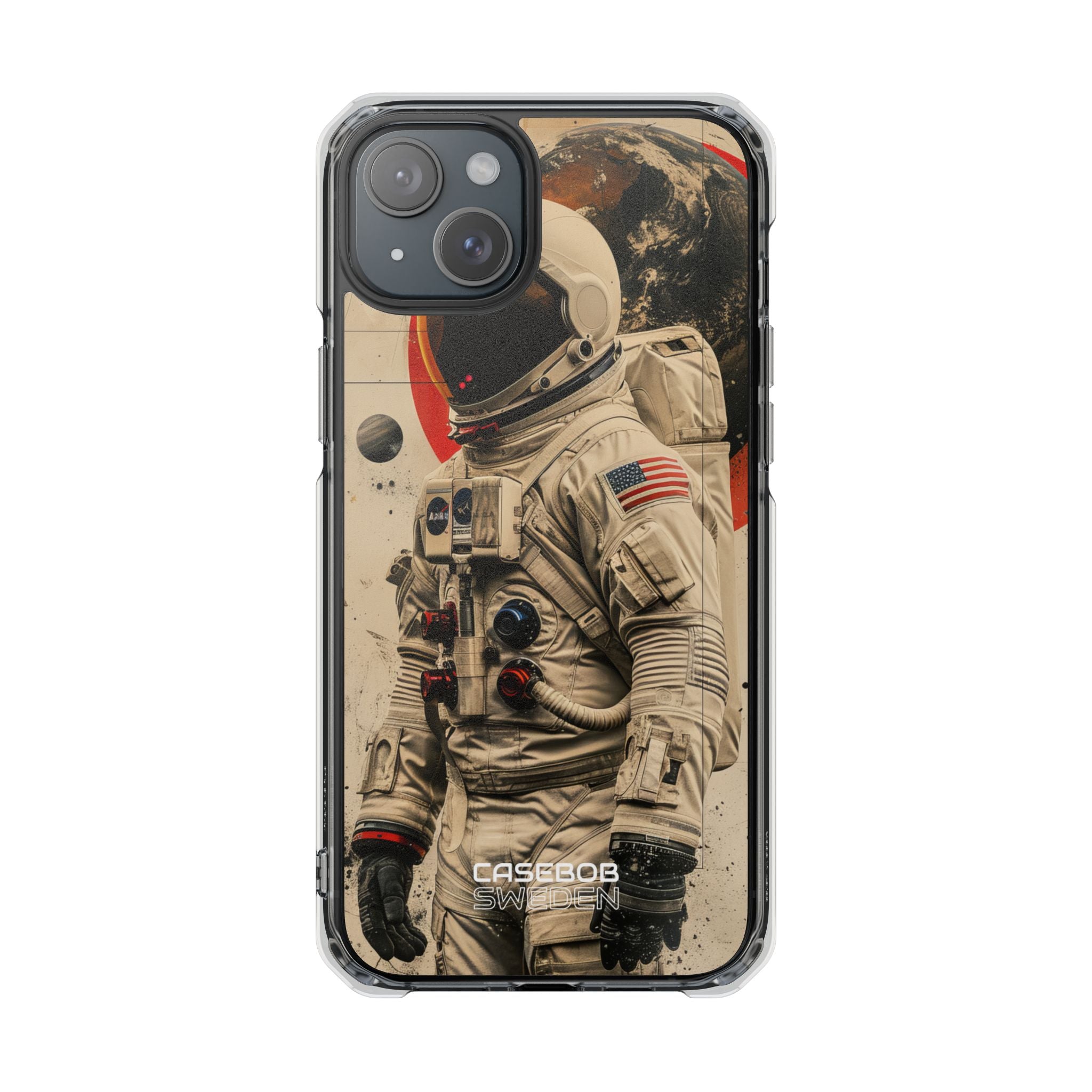 Cosmic Voyager Drift iPhone 15 - Impact Clear+
