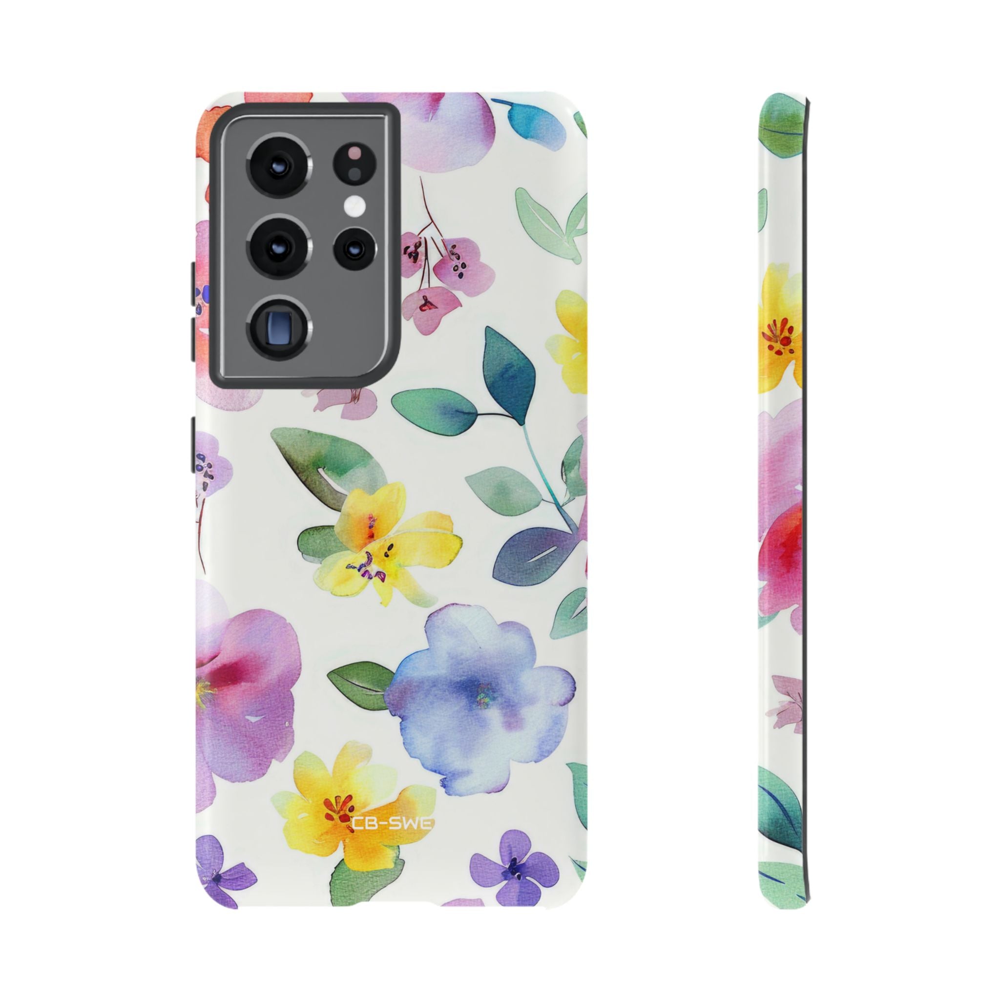Whimsical Watercolor Florals - Samsung Case