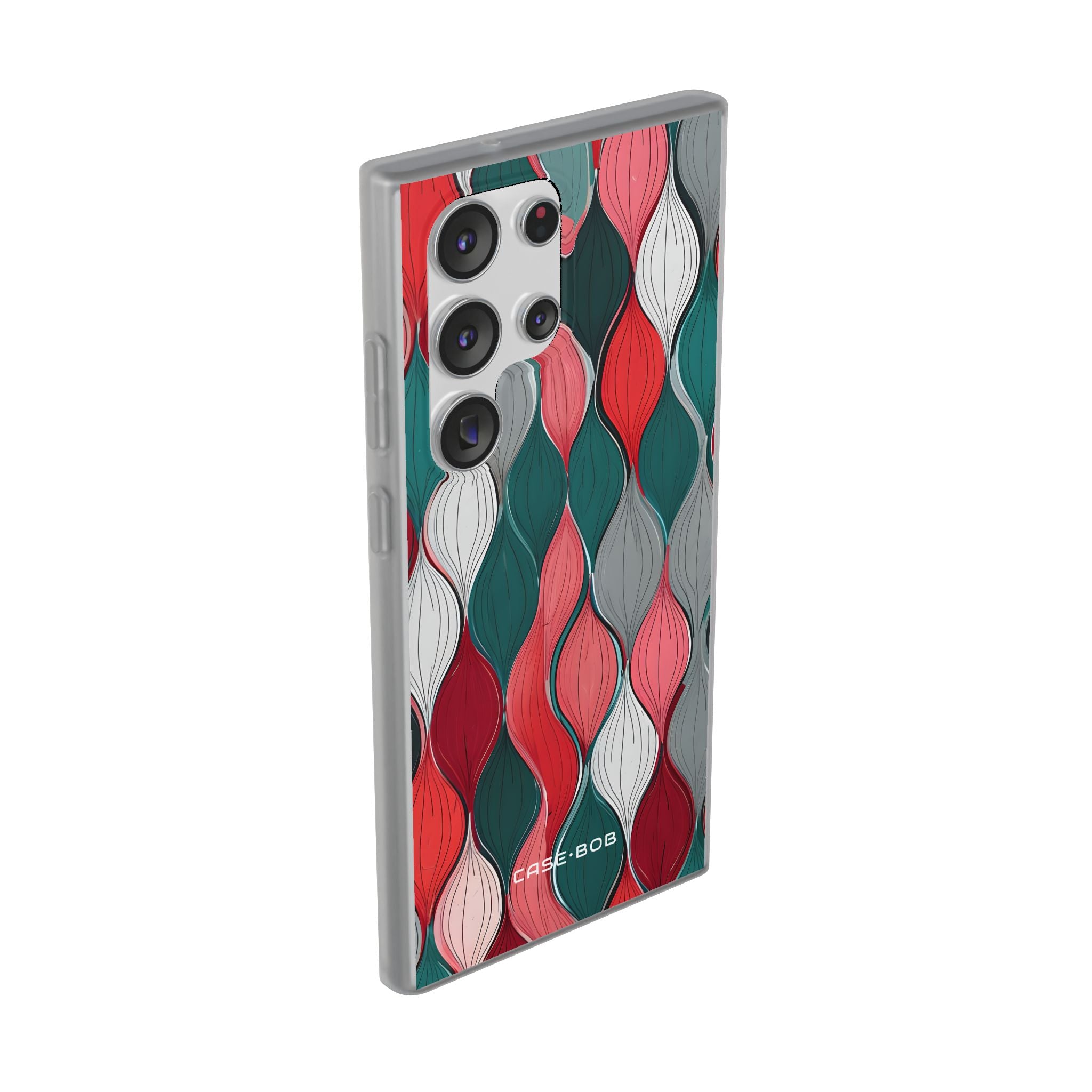 Leaf Cascade Teal Samsung S23 Ultra Case - Soft