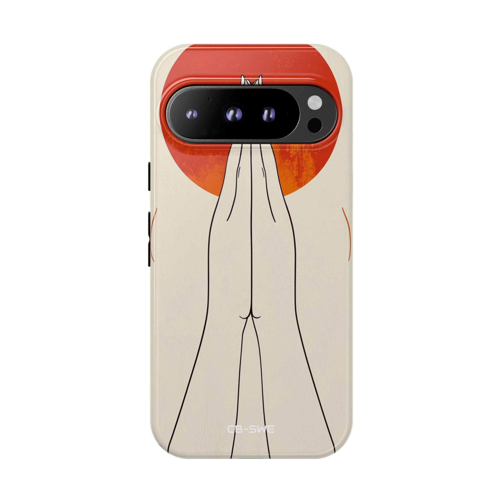 Hands Embrace Sun - Google Pixel Case
