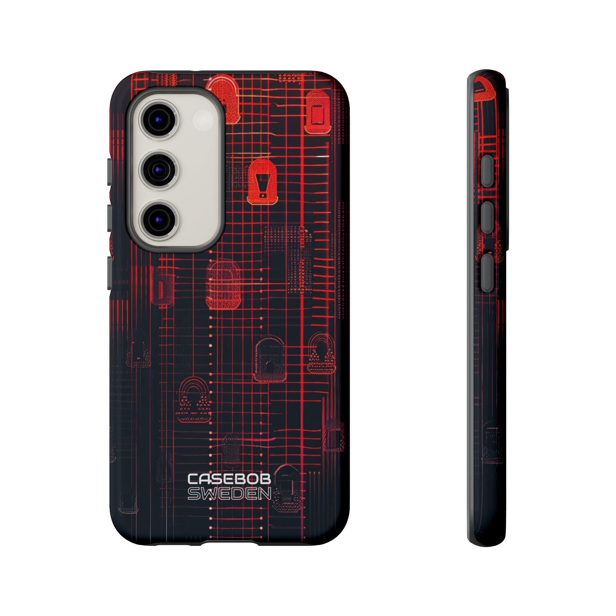 Cyber Locks Grid Samsung S23 - Tough