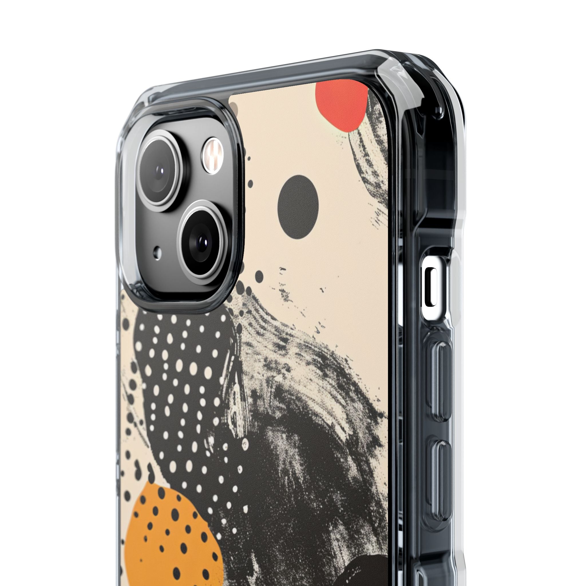 Swirl Chaos Geometry iPhone 14 - Impact Clear+
