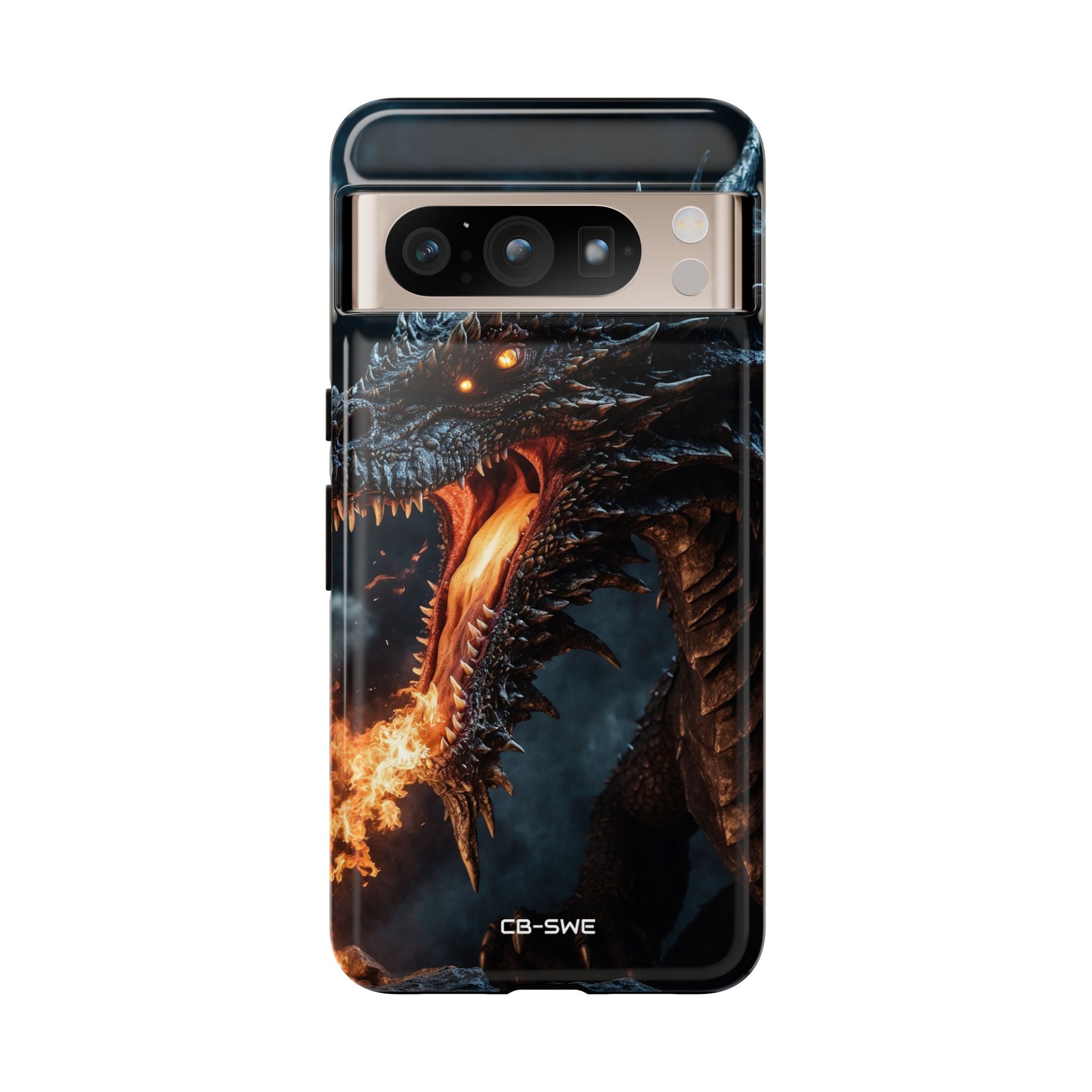 Fiery Breath Erupts - Google Pixel Case