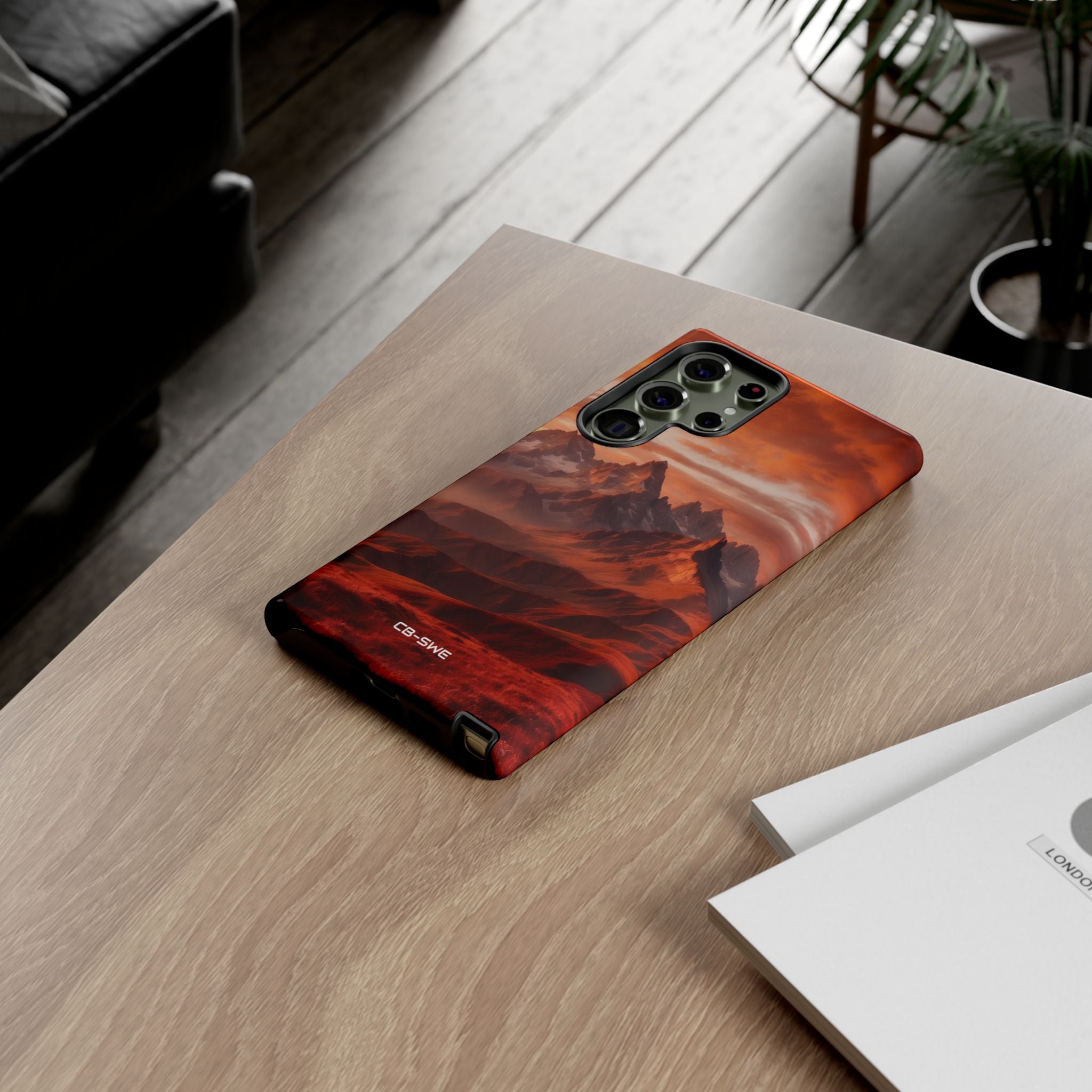 Mountain Peaks Glowing - Samsung Case