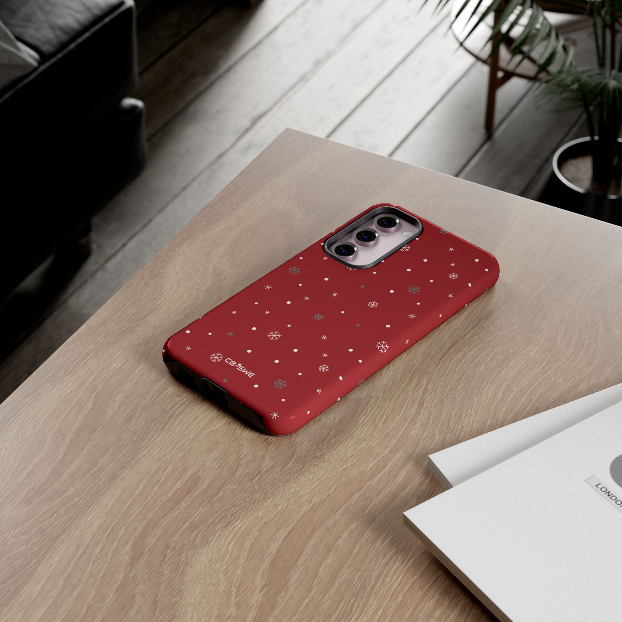 Snowflakes Dance Joyfully - Samsung Case