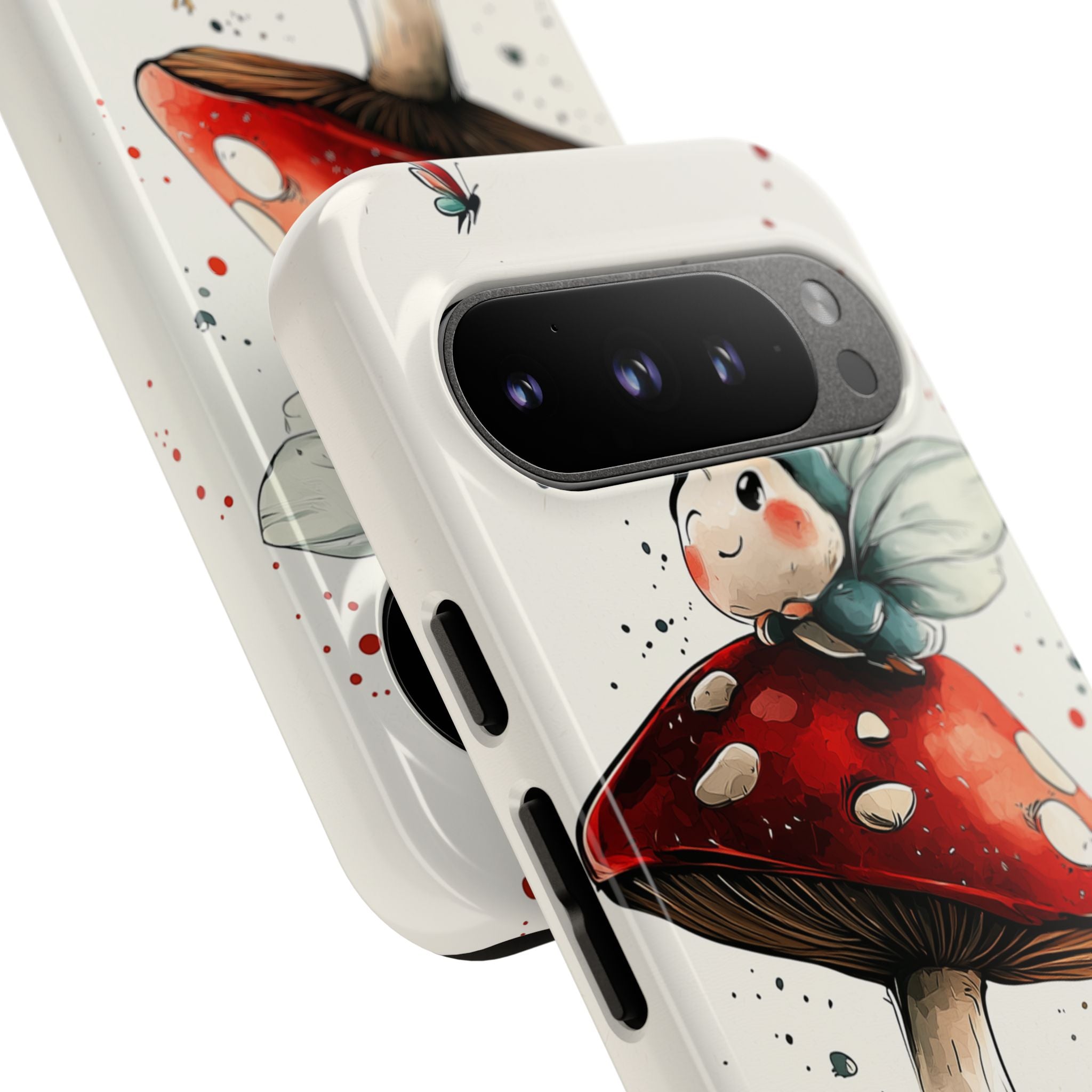 Mushrooms Entertain Fairies - Google Pixel Case