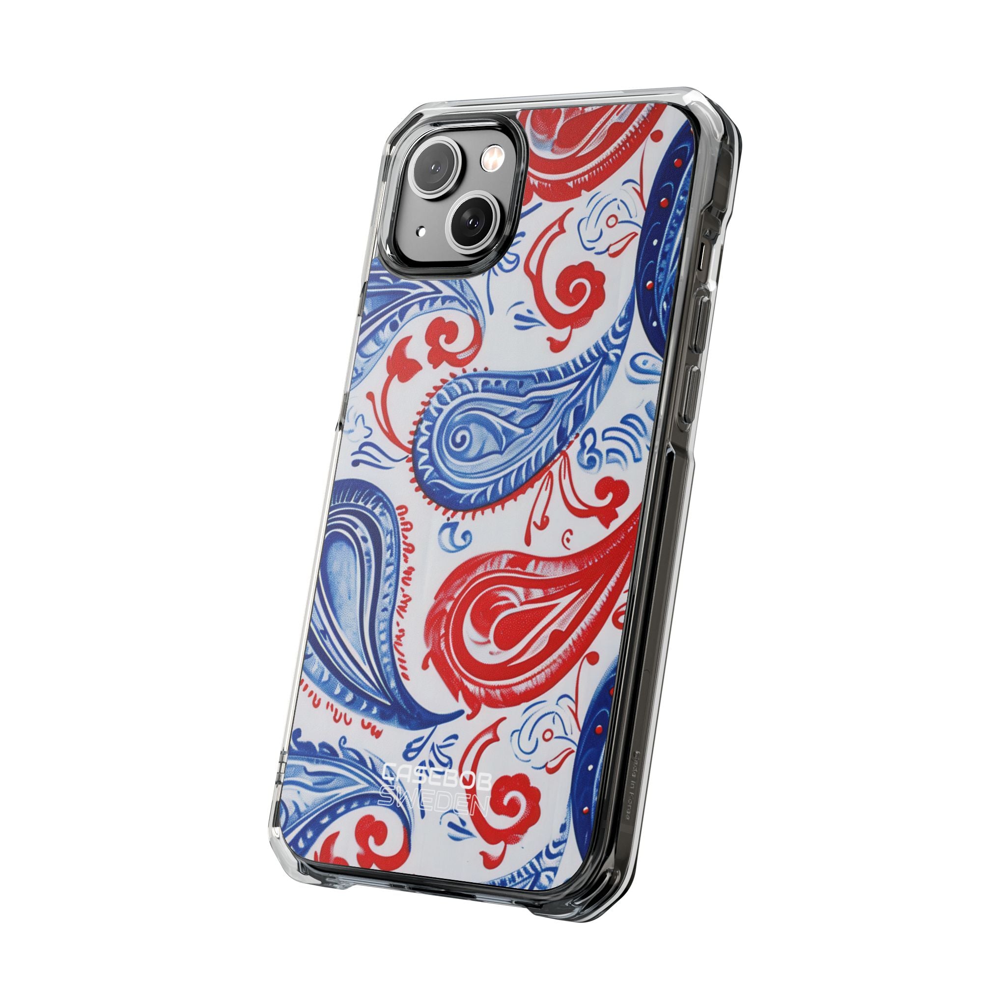 Vibrant Paisley Swirls iPhone 14 - Impact Clear+