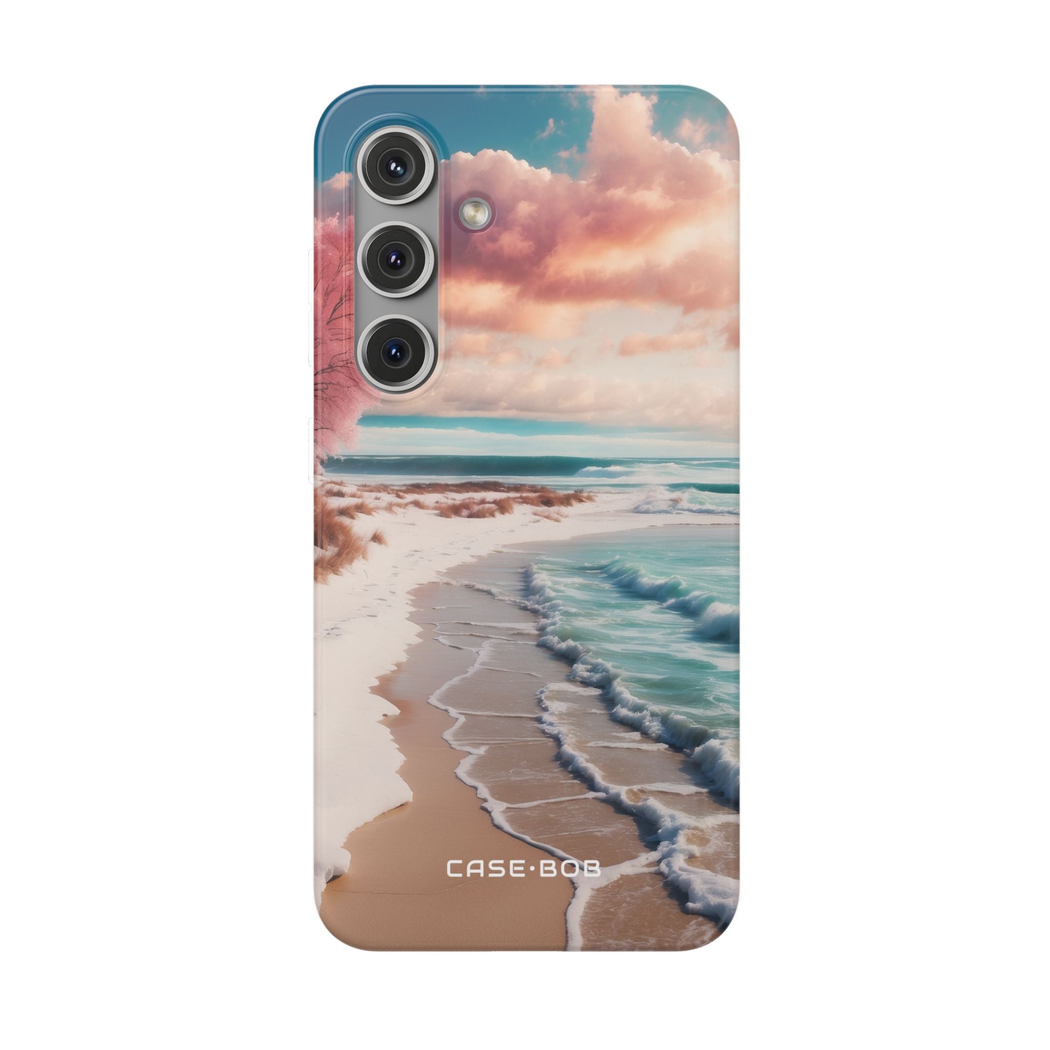 Pink Tree Breeze Samsung S24 Case - Soft