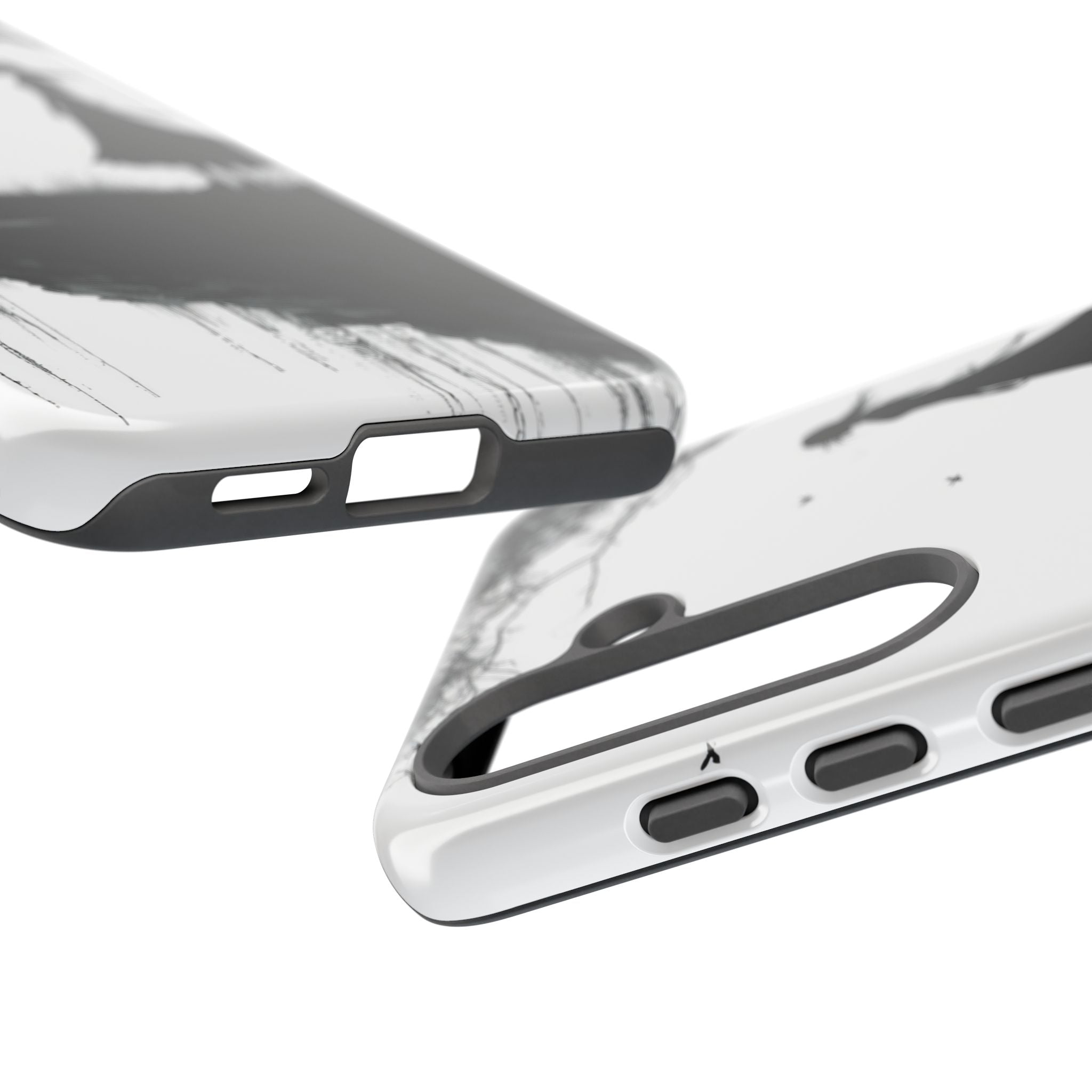Sagoma Solitaria sulla Scogliera Samsung S25 - Tough