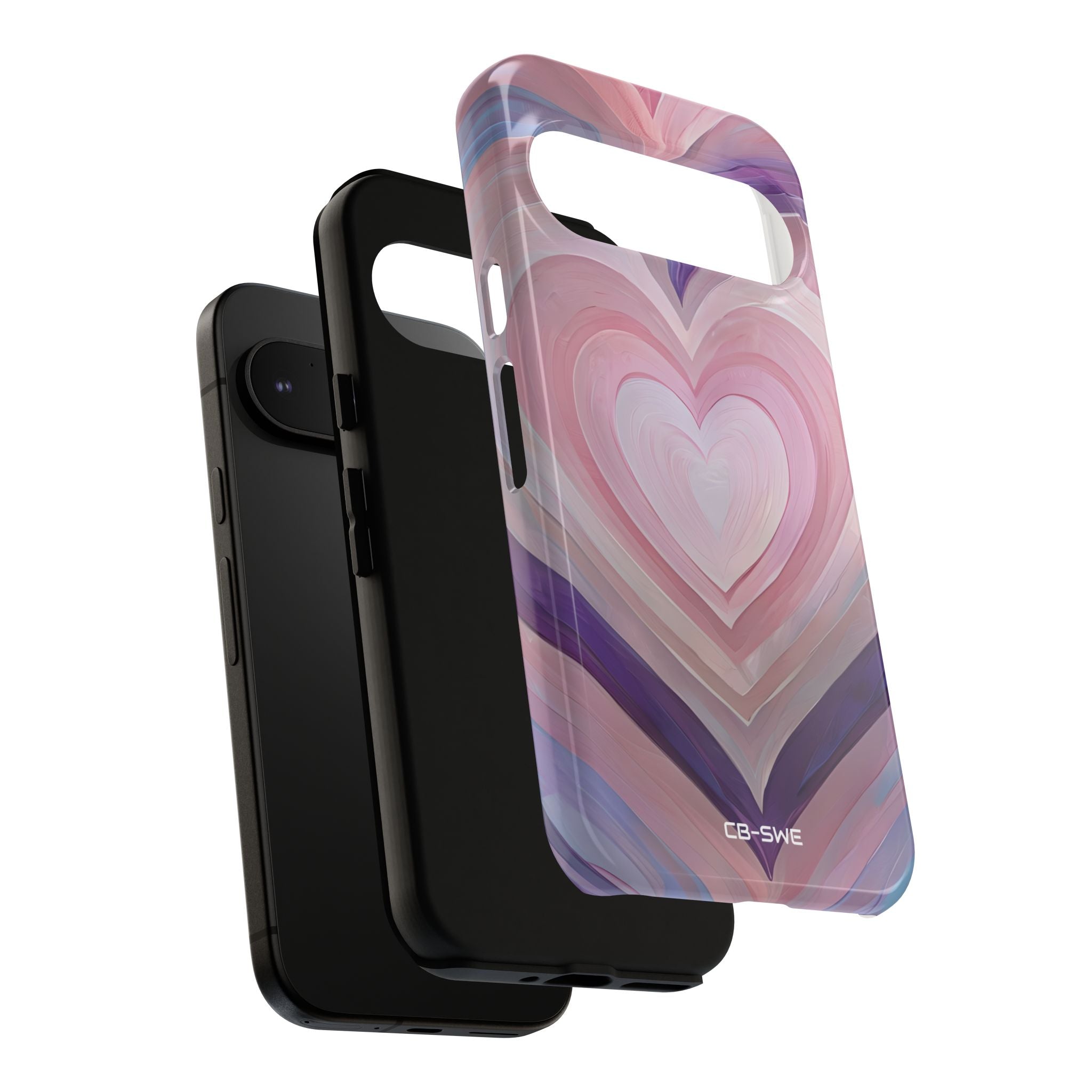Impressionistic Heart Layers - Google Pixel Case