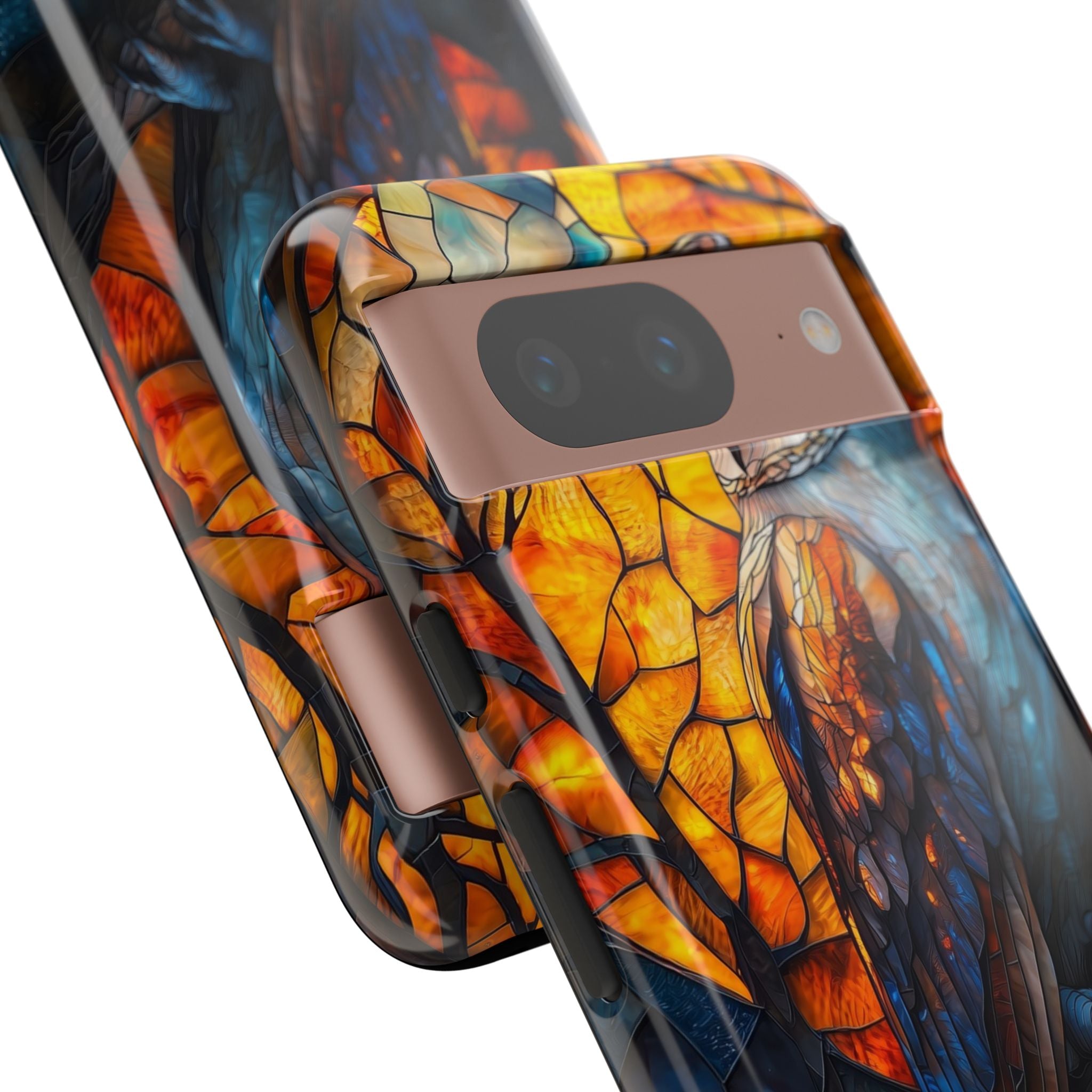 Owl Gazes Moonlight - Google Pixel Case