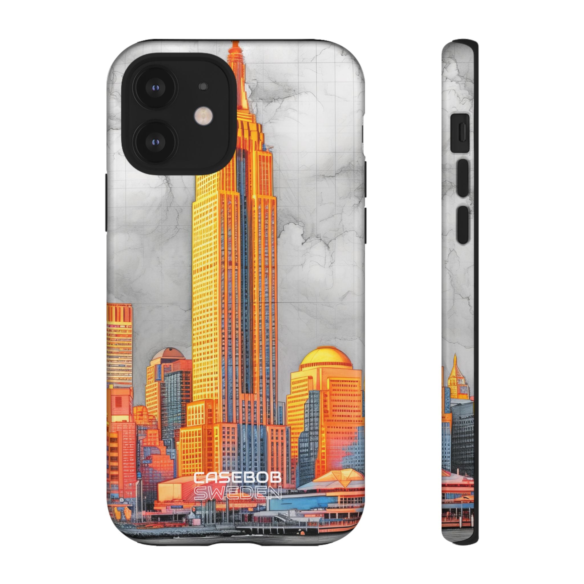 Vibrant City Skyline iPhone 12 - Tough