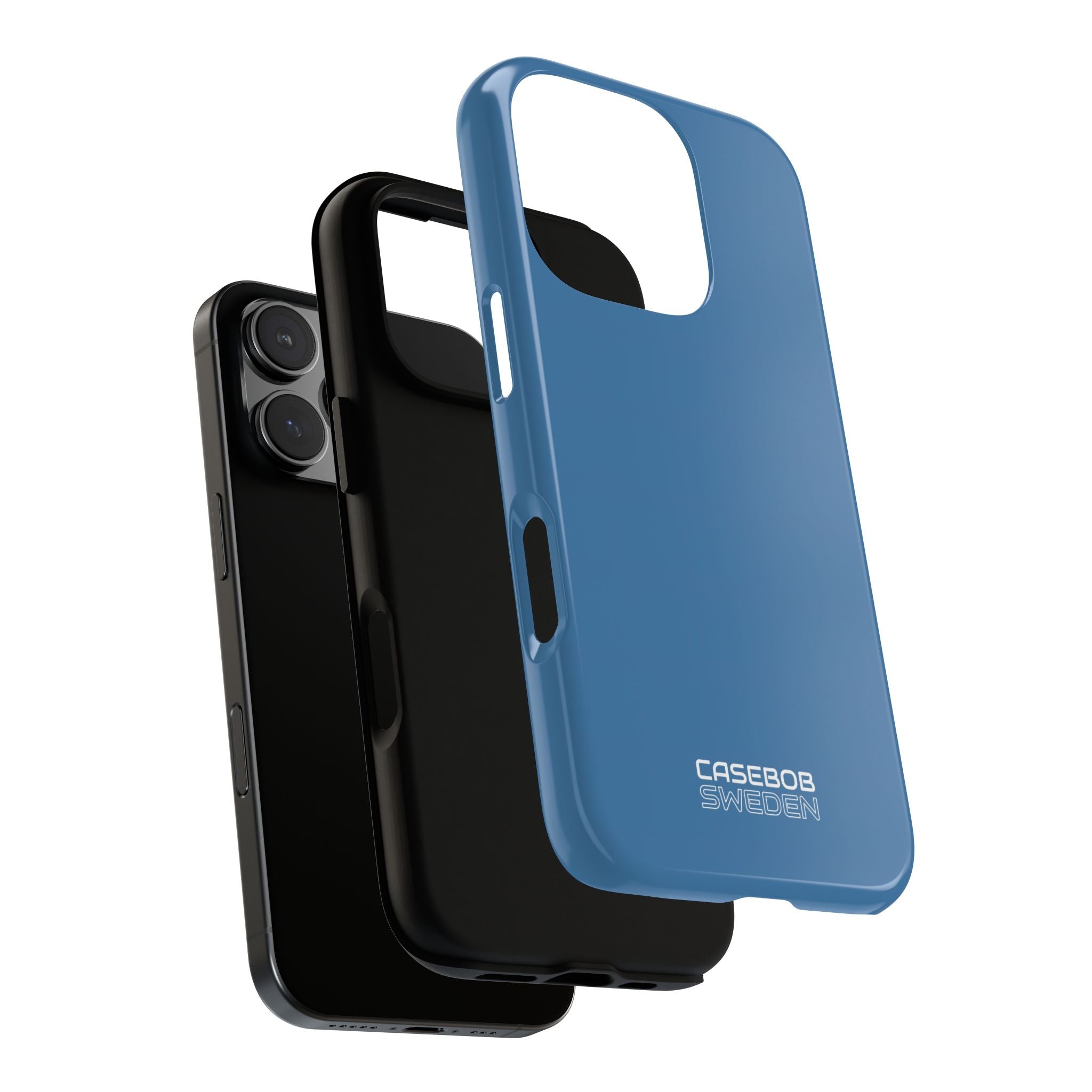 Steel Blue iPhone 16 - Tough