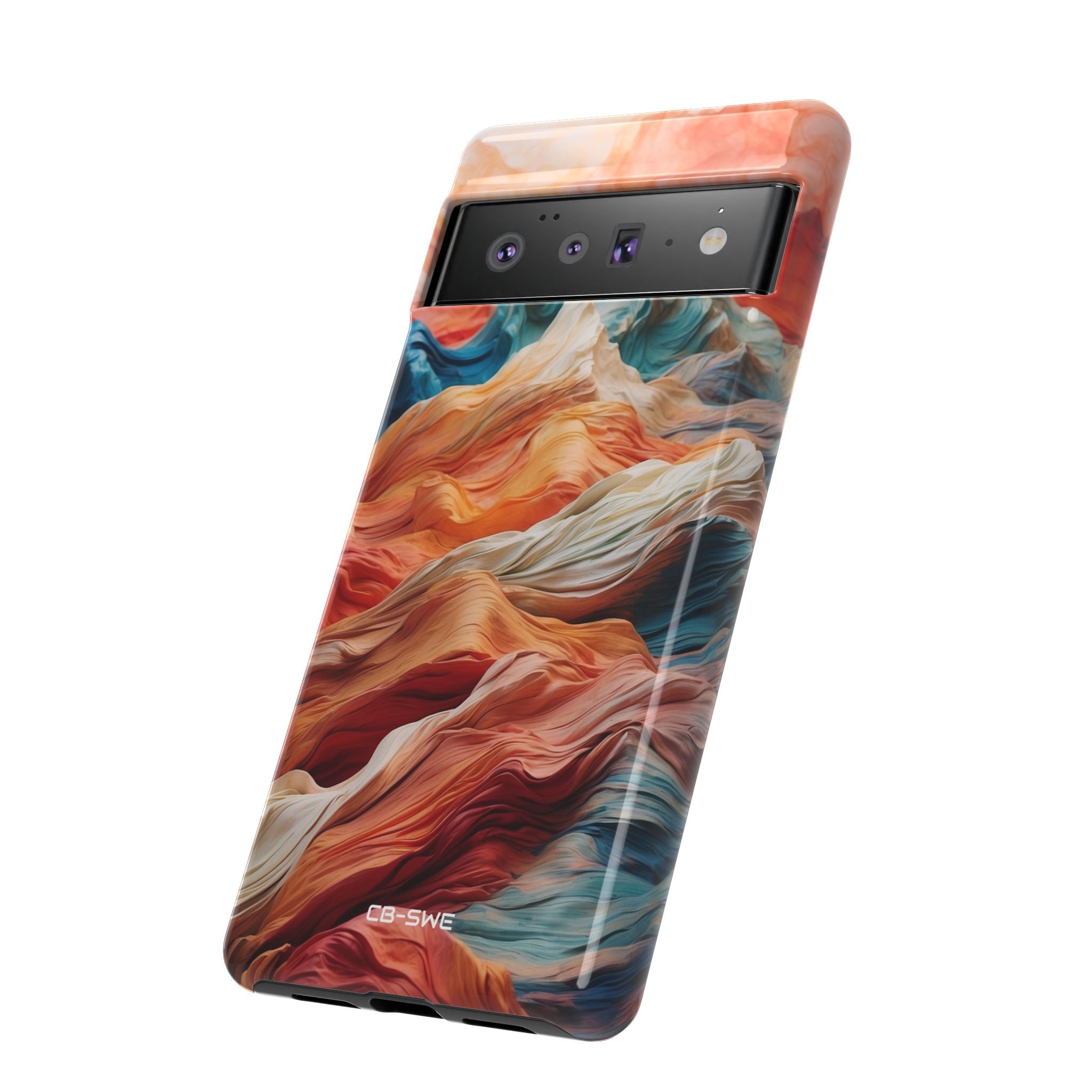 Mountain Waves Flow - Google Pixel Case