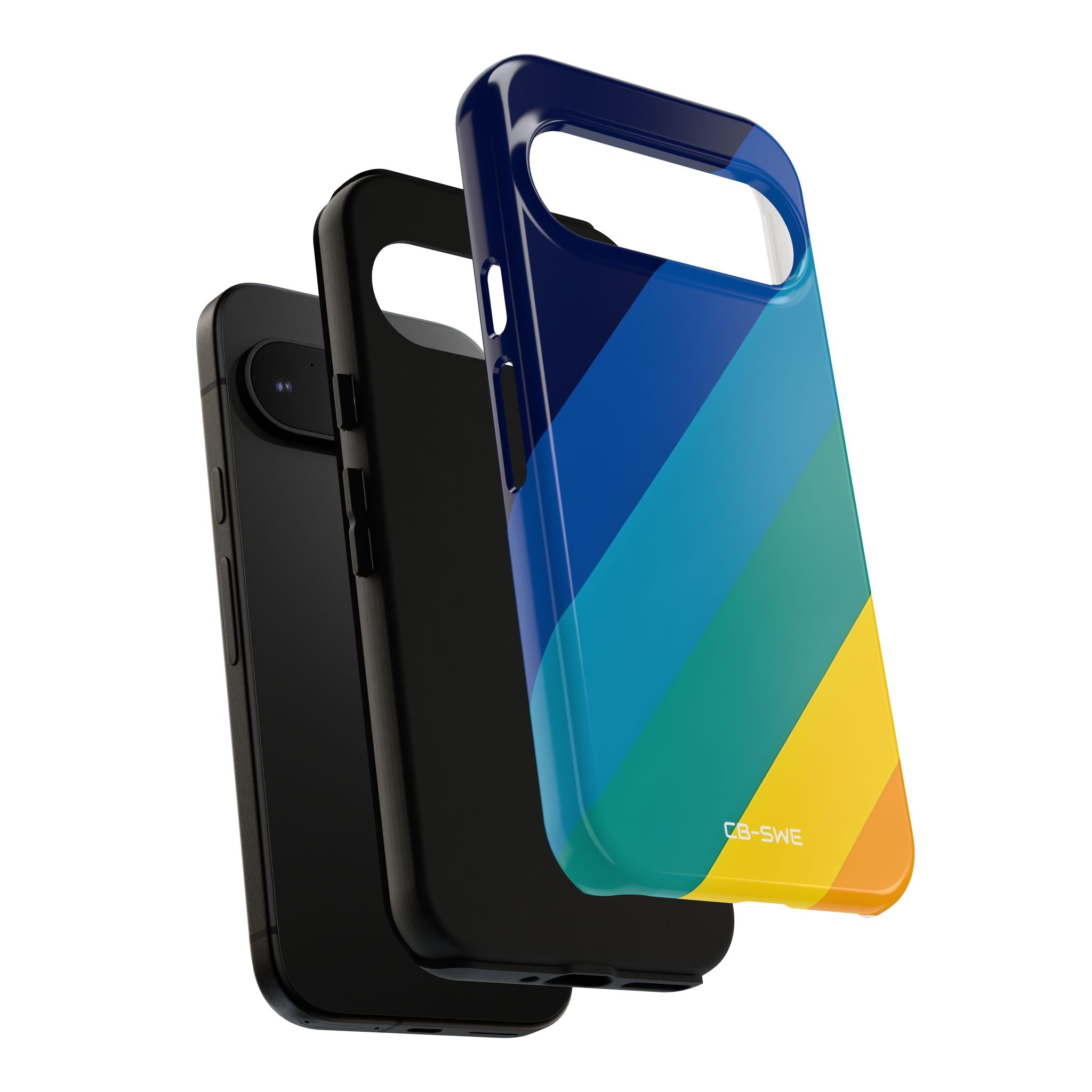 Diagonal Color Spectrum - Google Pixel Case