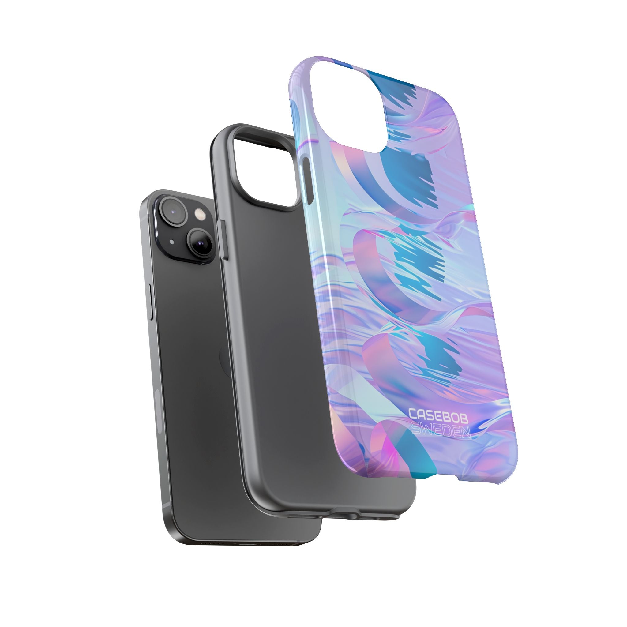 Iridescerende Stromende Golven iPhone 14 - Tough