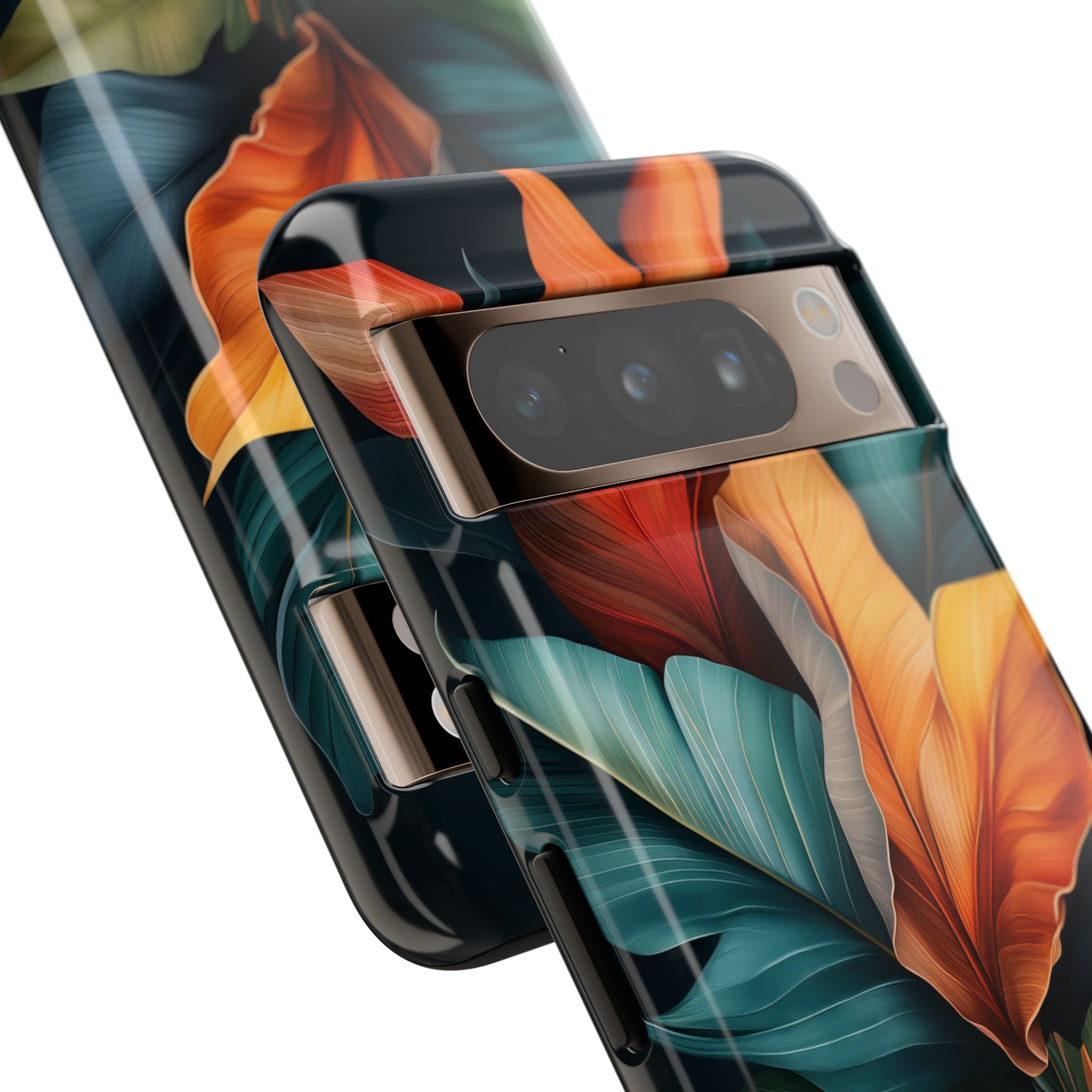 Tropical Leafburst Google Pixel 8 Pro Case - Tough
