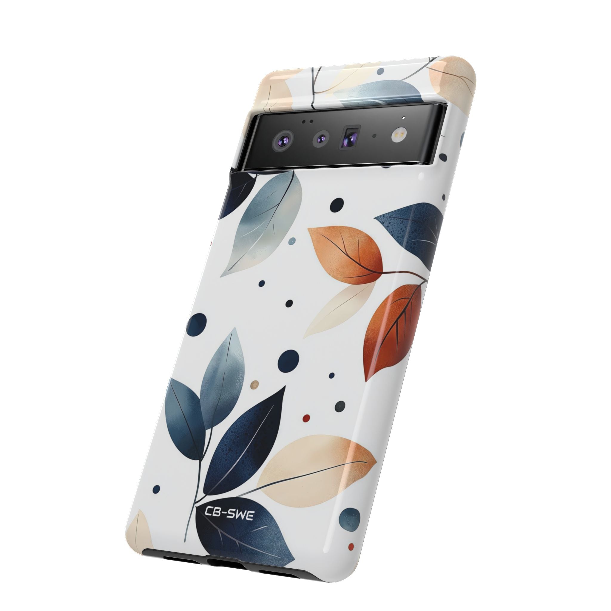 Leaves And Circles - Google Pixel Case