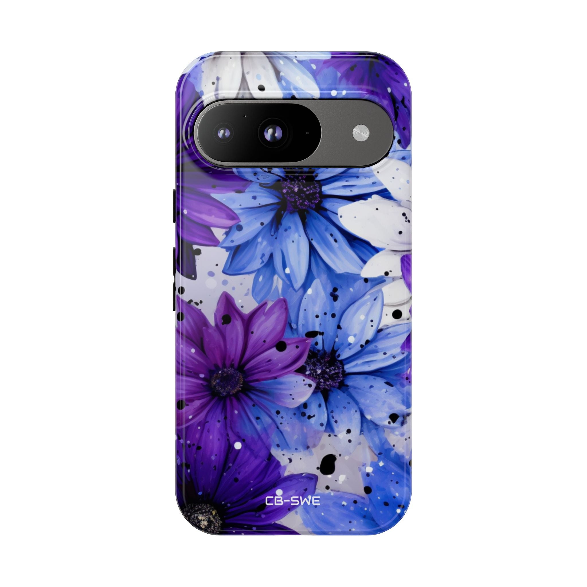 Vivid Splattered Blooms - Google Pixel Case