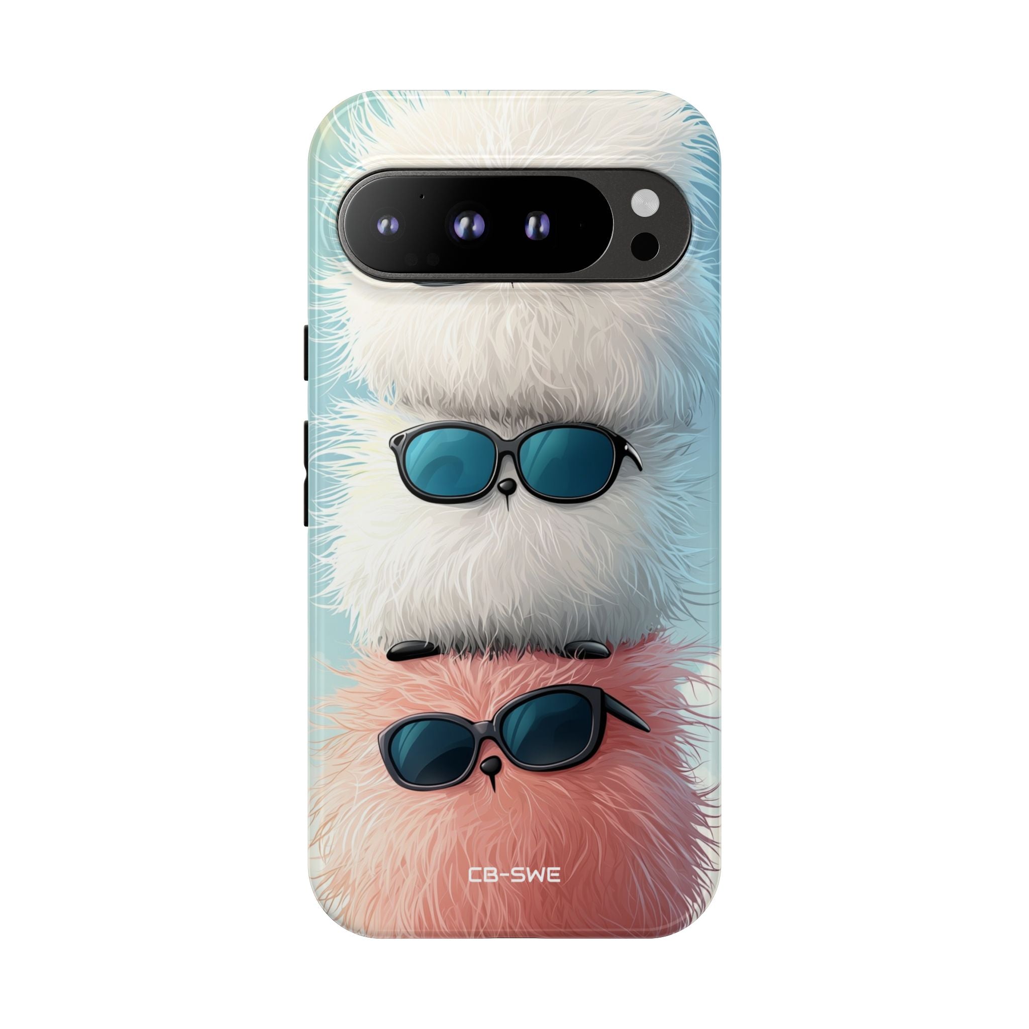 Fluffy Creatures Stack - Google Pixel Case